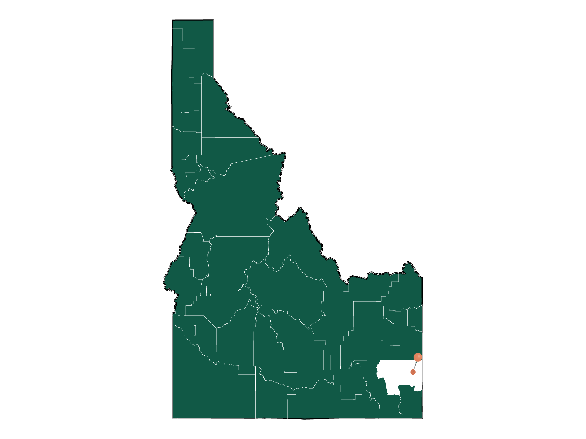 Infrastructure in Wayan, Idaho