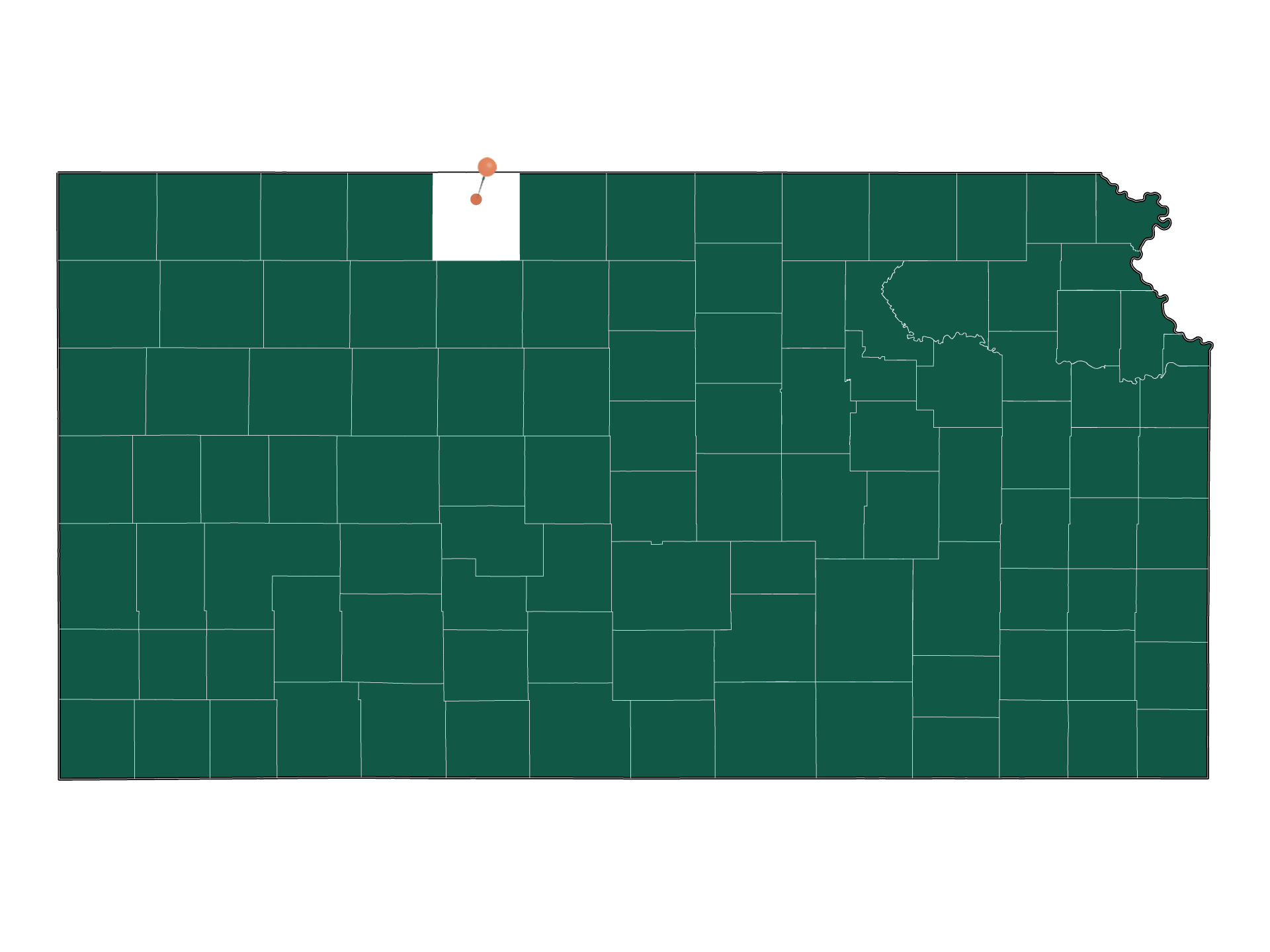 Zip Codes in Freedom township (Phillips County), Kansas