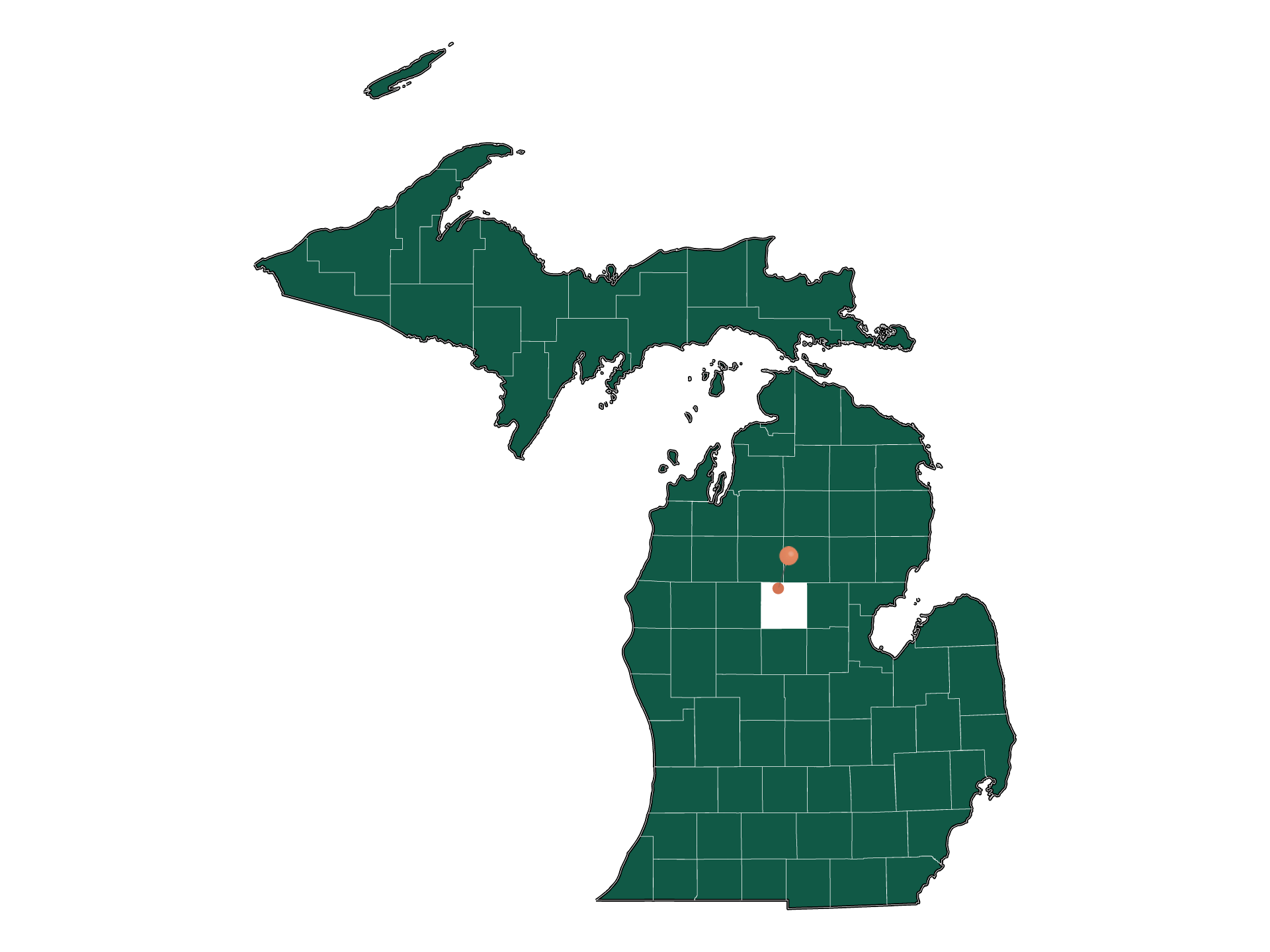 Safety in Summerfield township (Clare County), Michigan (crime rates