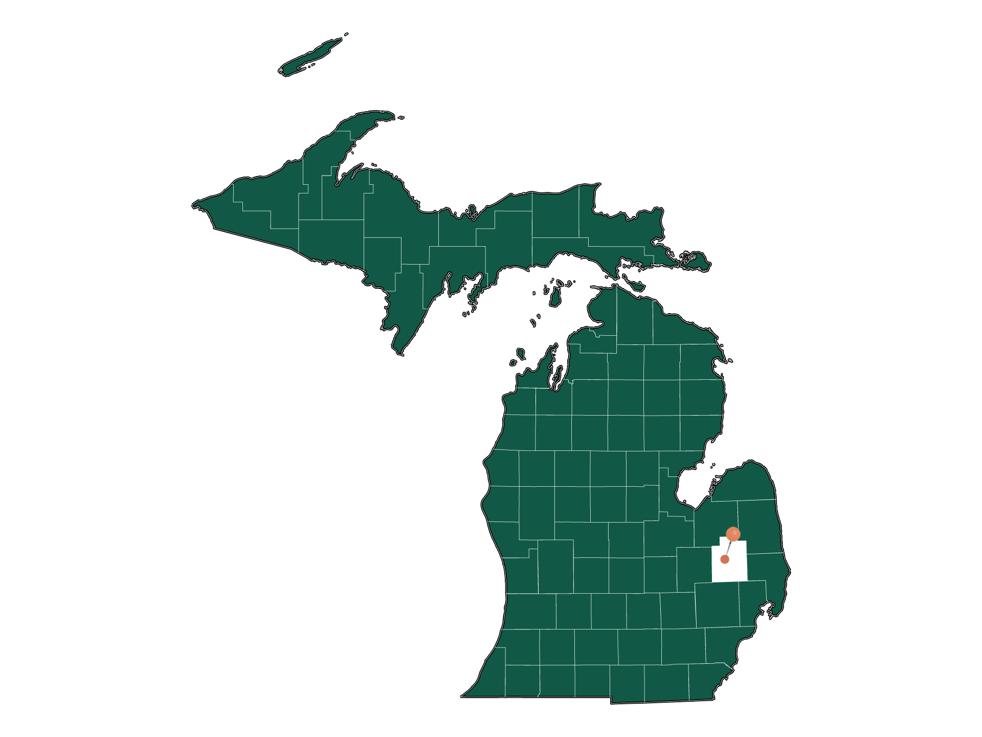 Safety in Mayfield township (Lapeer County), Michigan (crime rates and environmental hazards)