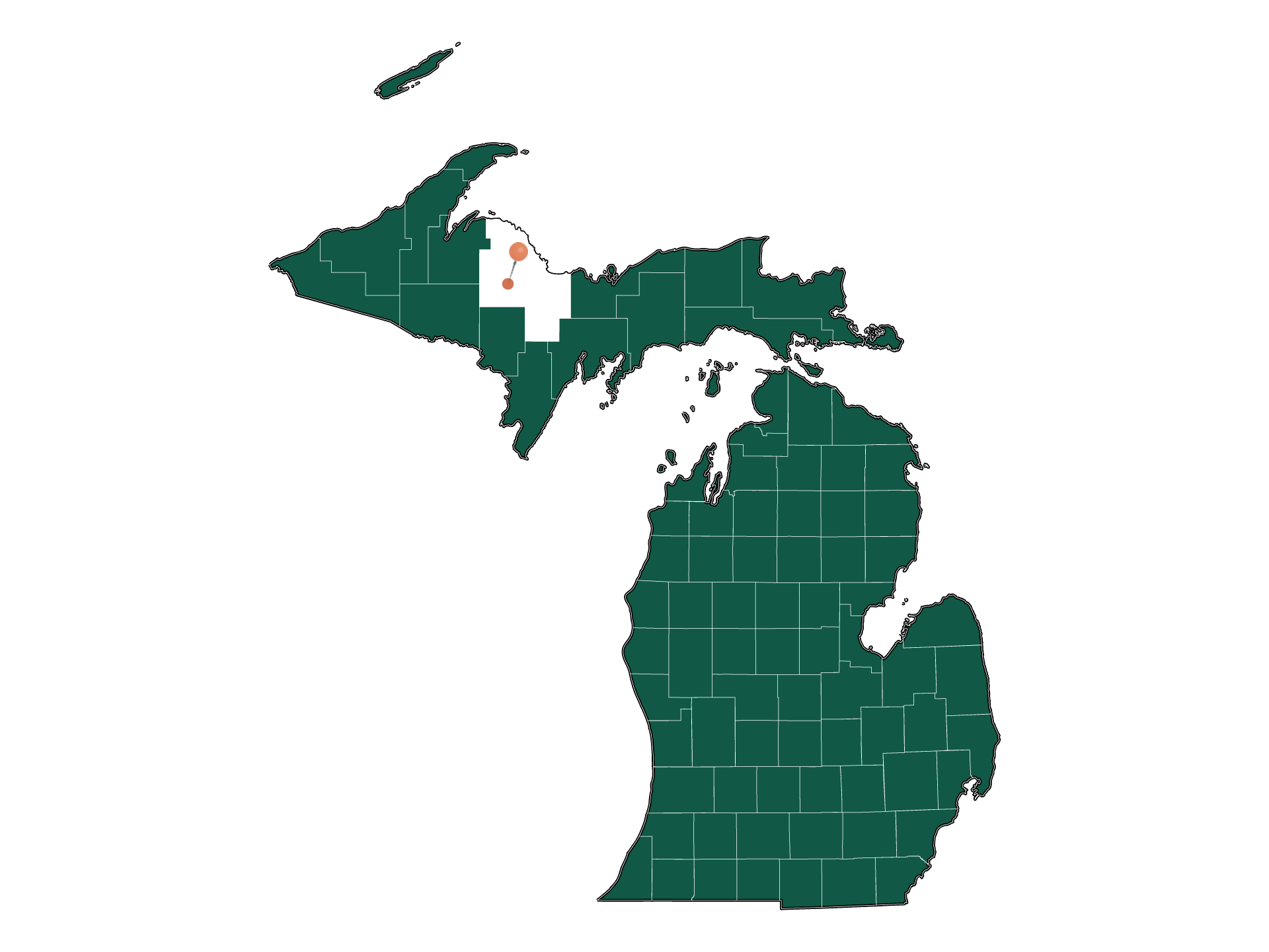 Zip Codes in Ely township, Michigan