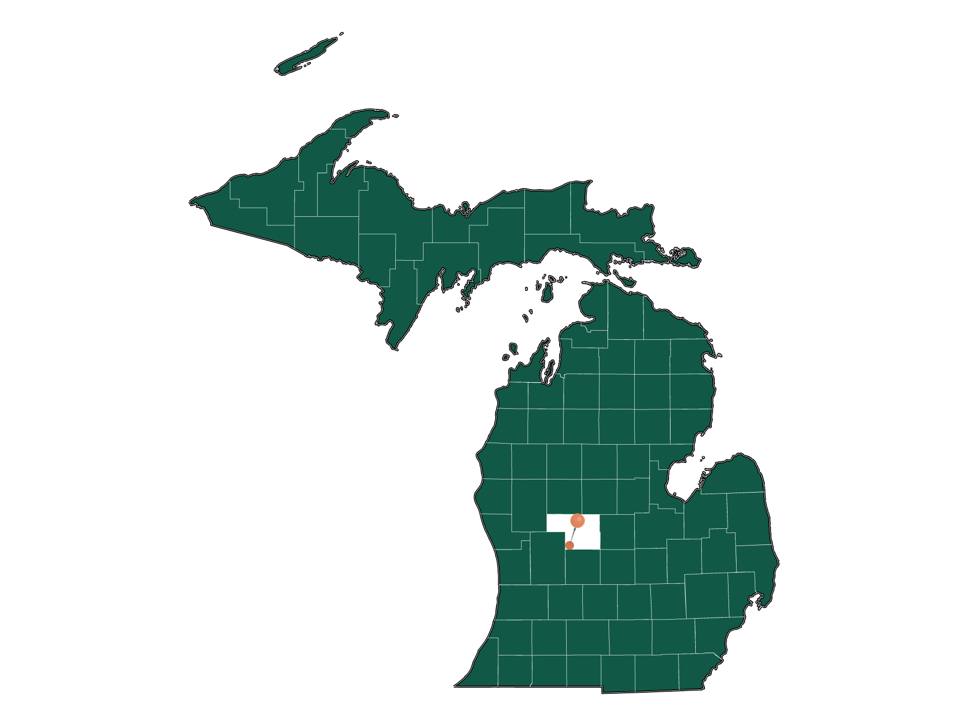 People Stats in Eureka township, Michigan Demographics)