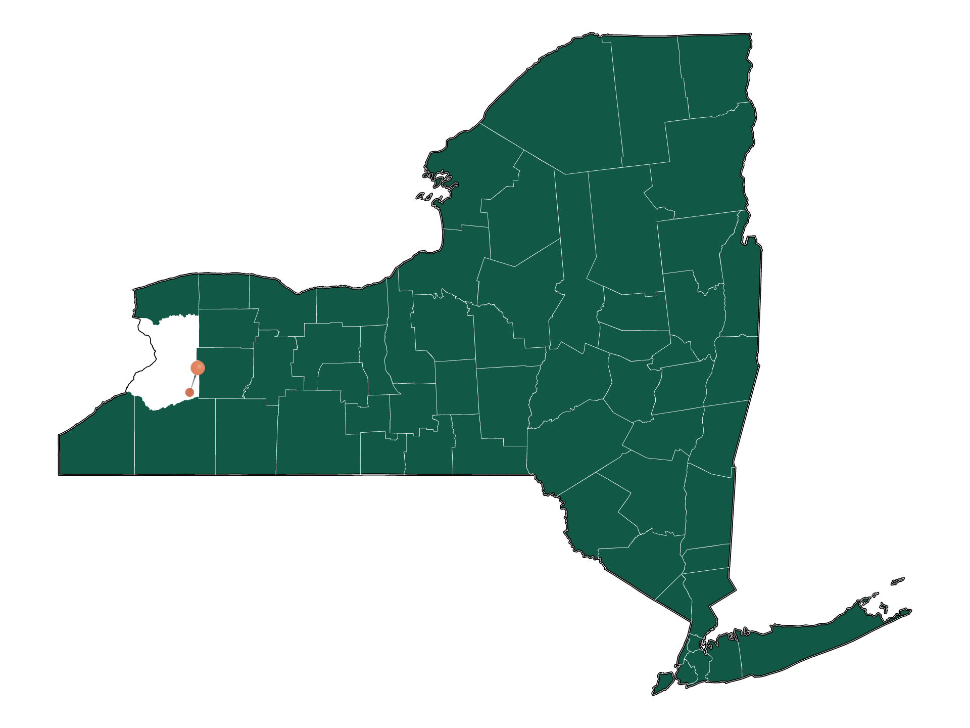 Zip Codes in Sardinia, New York