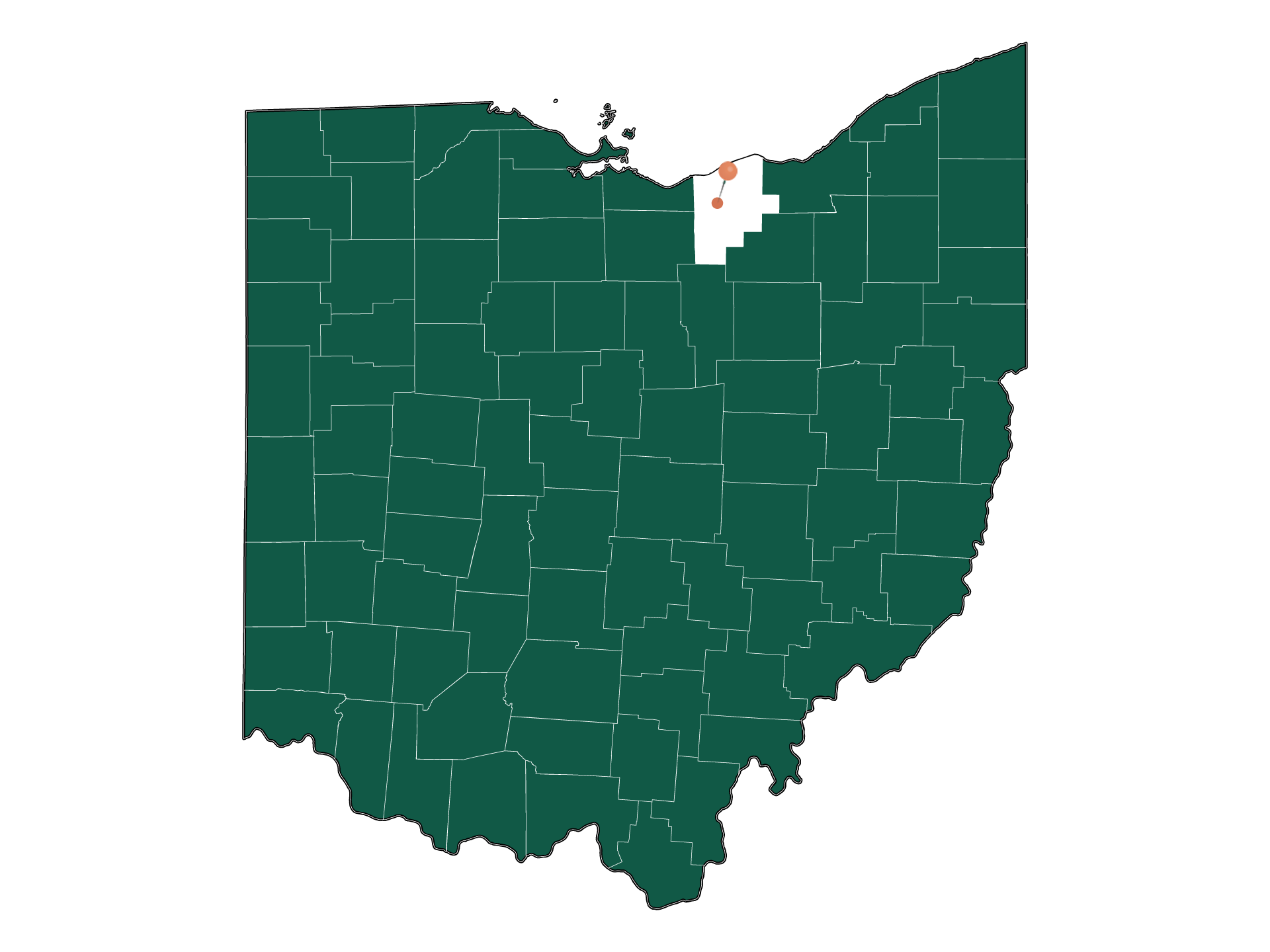 Infrastructure in New Russia township, Ohio