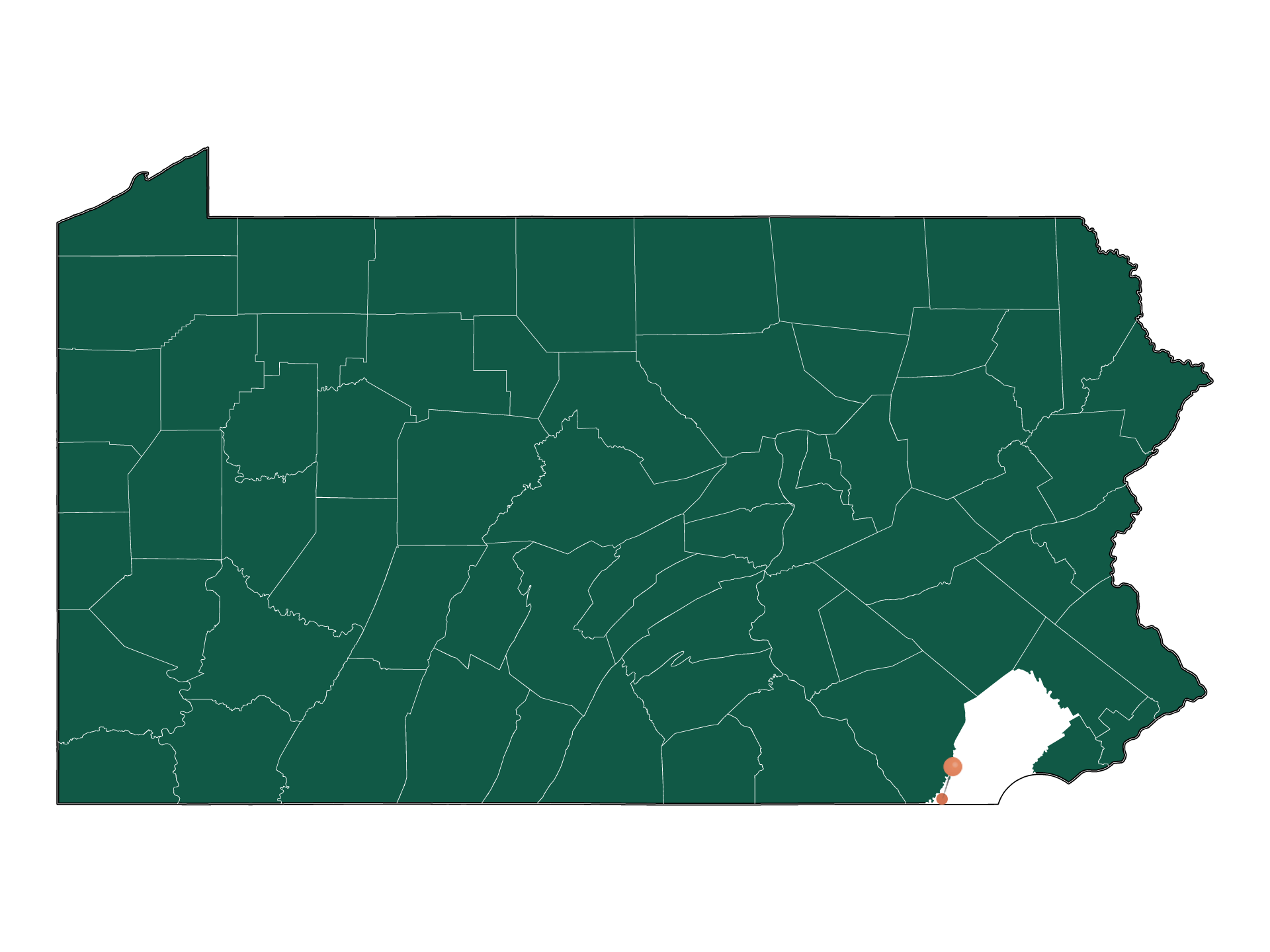 Moving to West Nottingham township, Pennsylvania in 2022