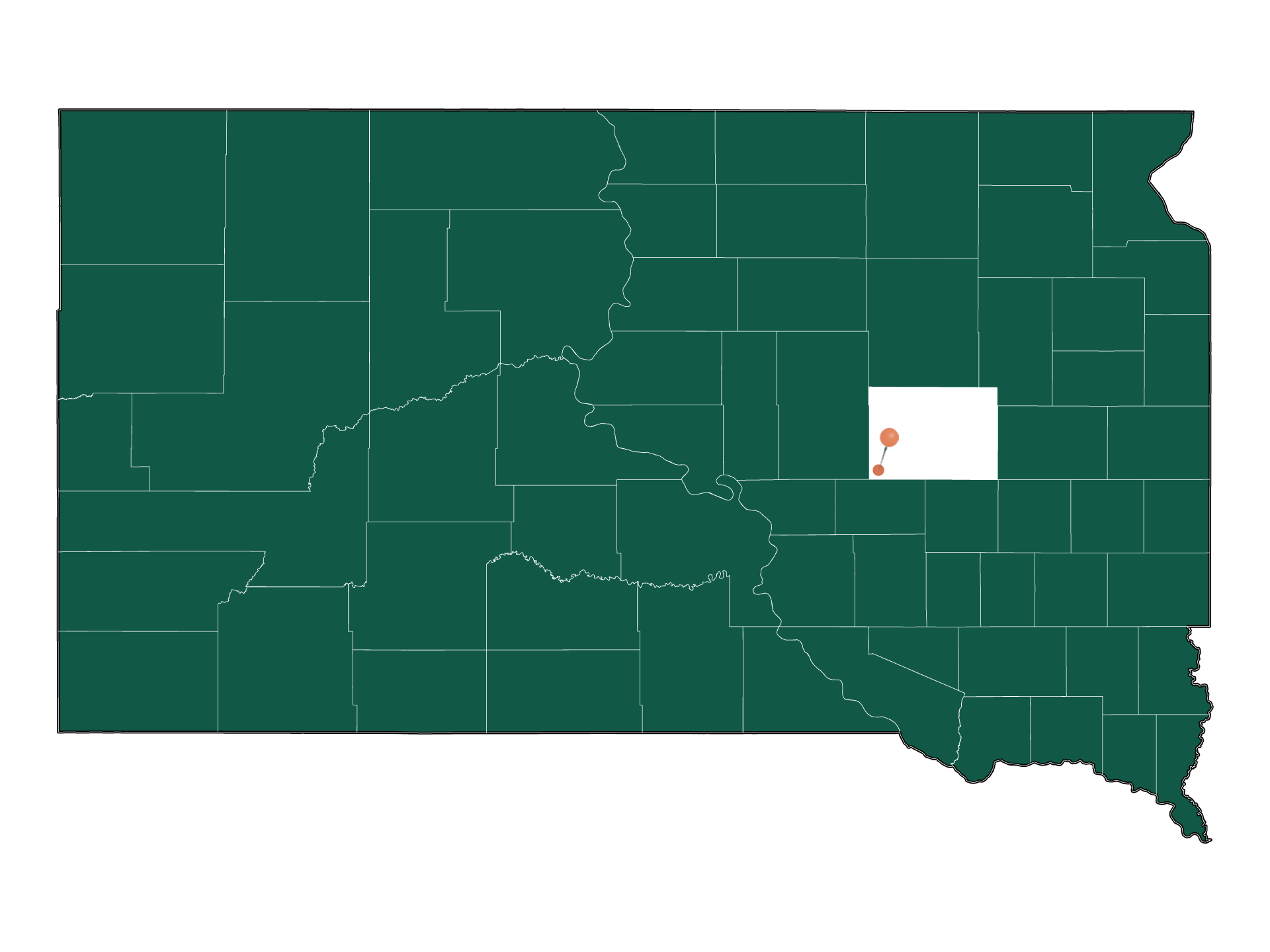 Zip Codes in Burr Oak township, South Dakota
