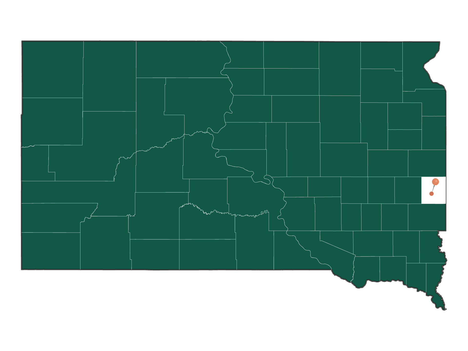 Zip Codes in Egan township, South Dakota