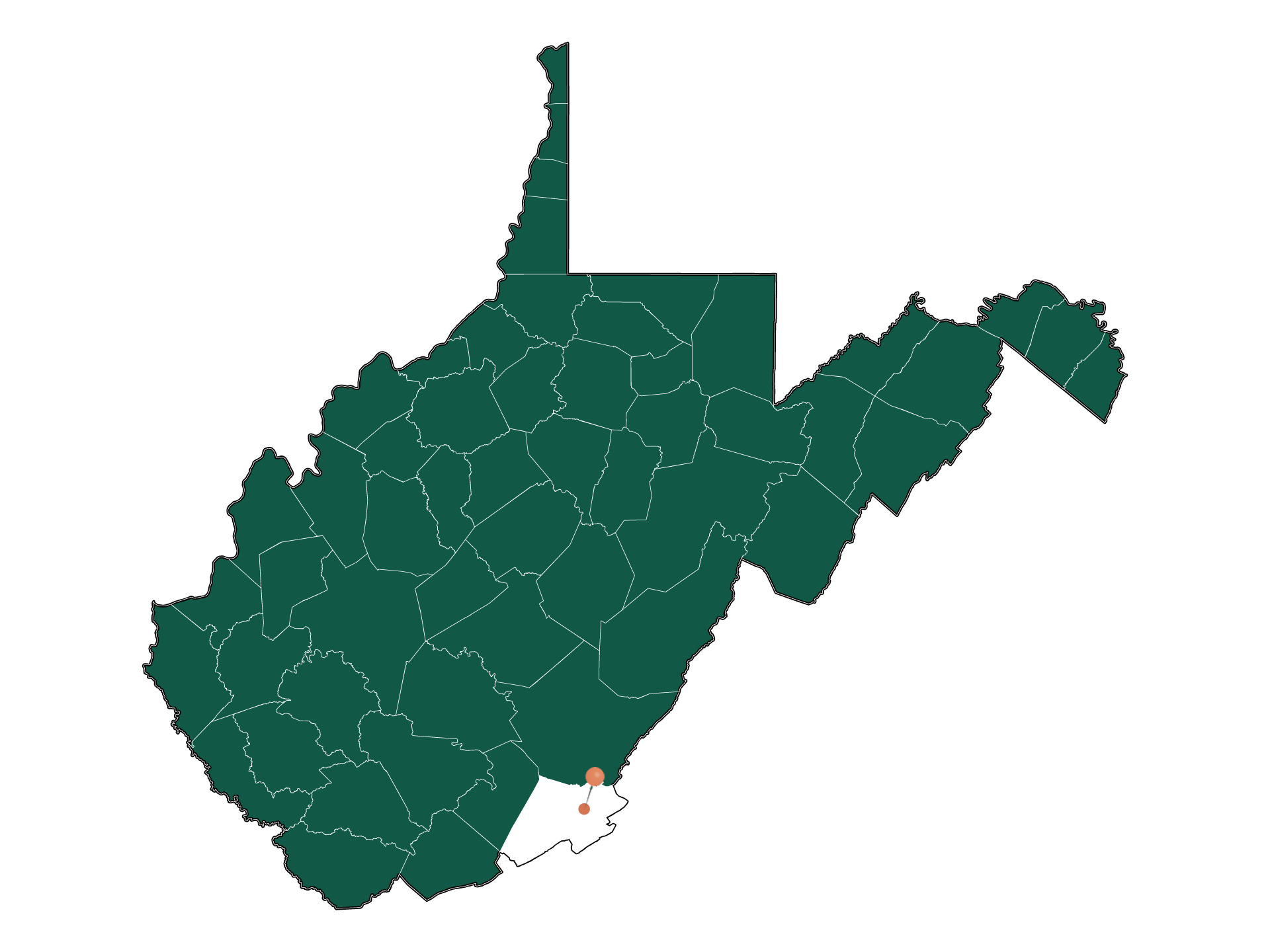 Climate in Eastern district (Monroe County), West Virginia (Detailed