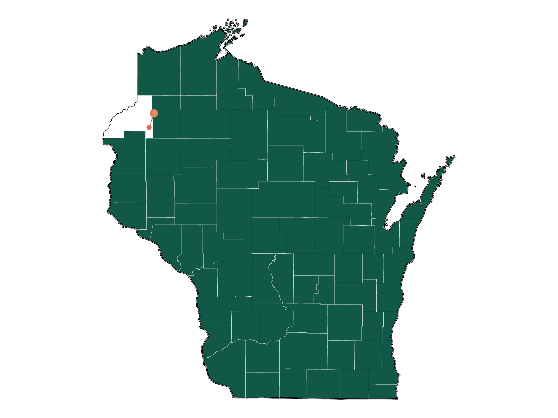 Moving to Dewey County), Wisconsin in 2022