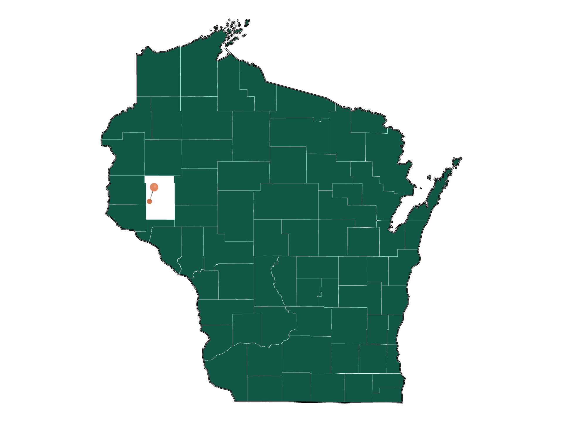 Moving to Lucas, Wisconsin in 2022