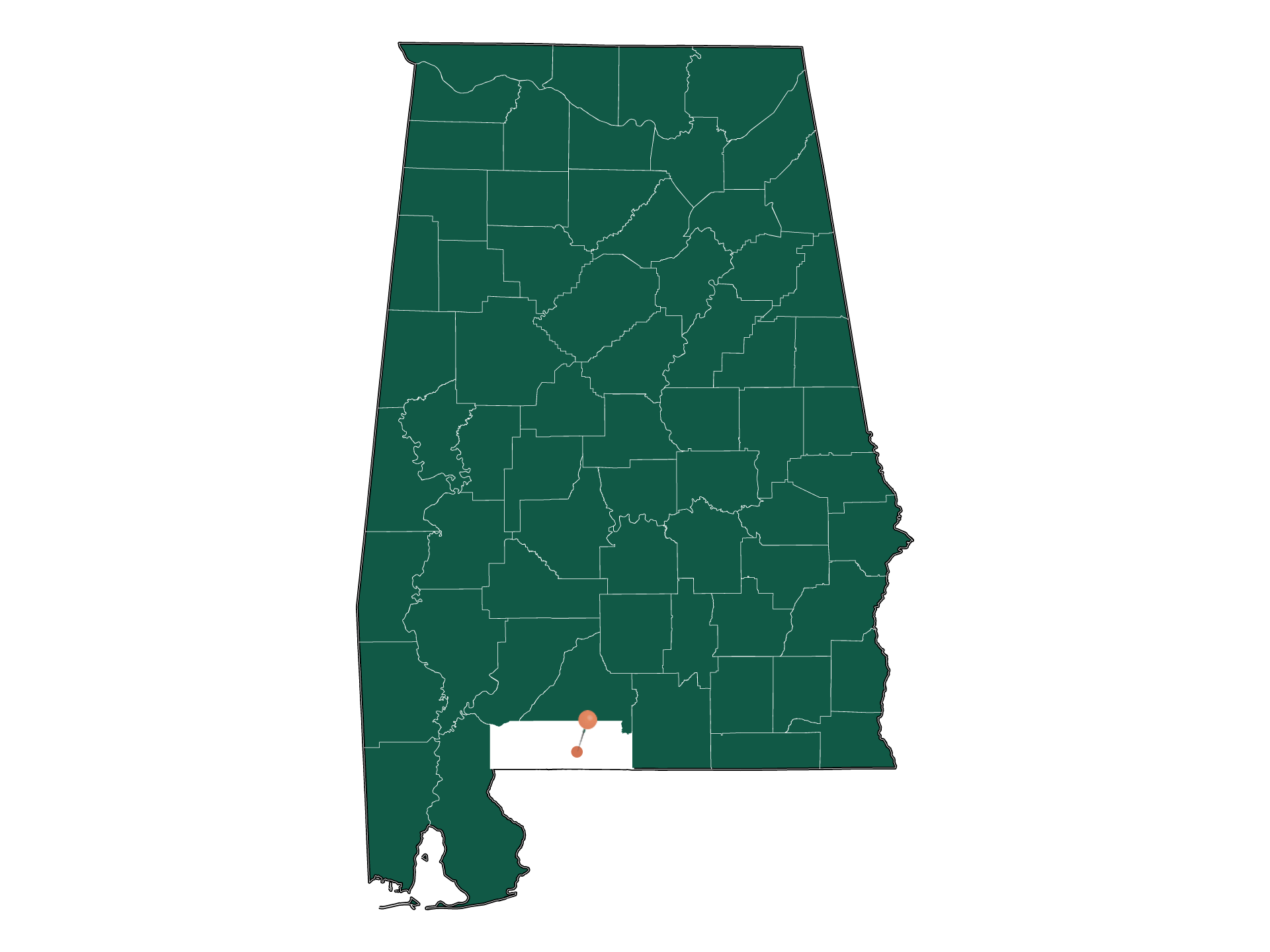 Zip Codes in East Brewton, Alabama