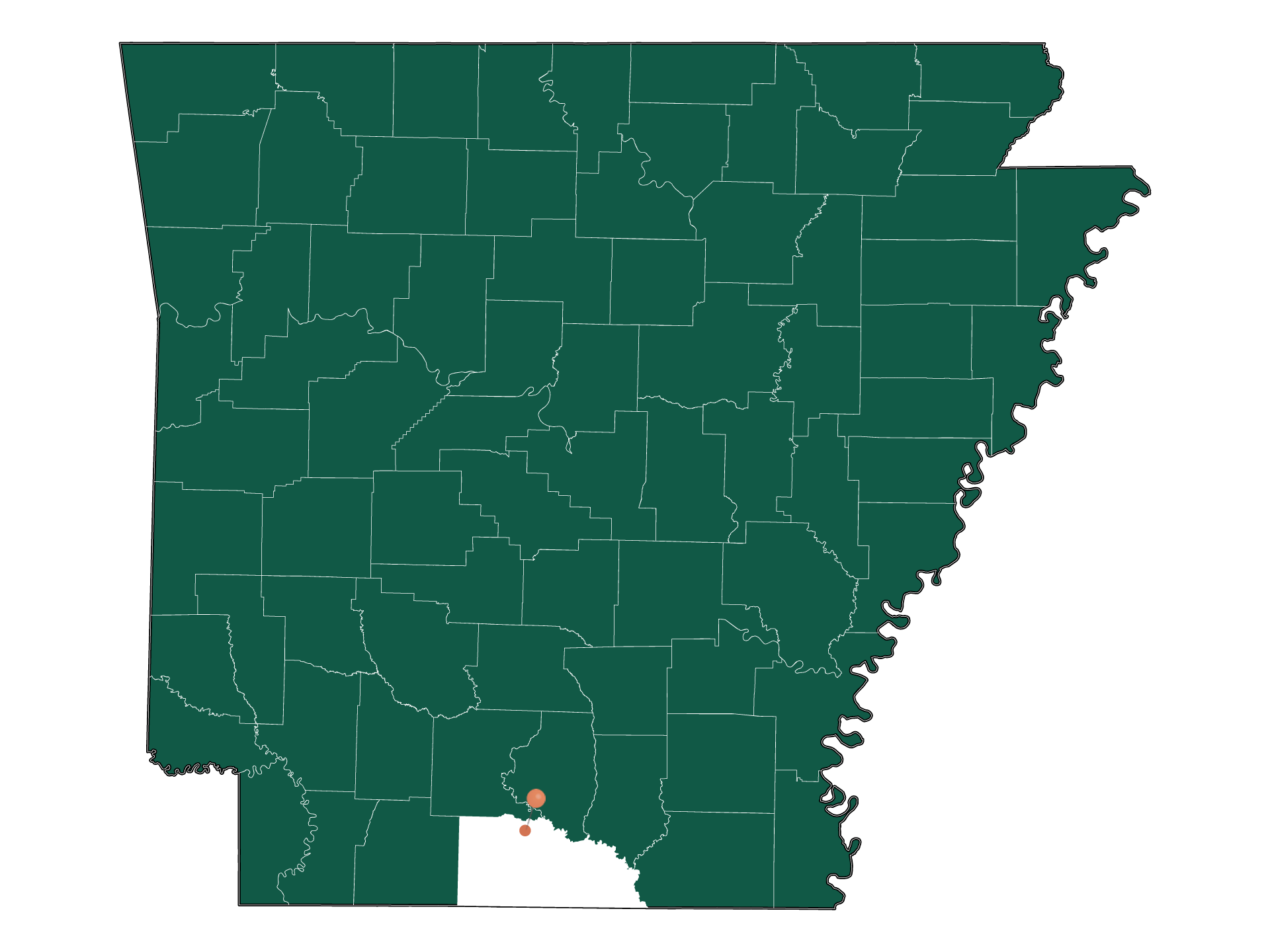 Moving to Norphlet, Arkansas in 2022