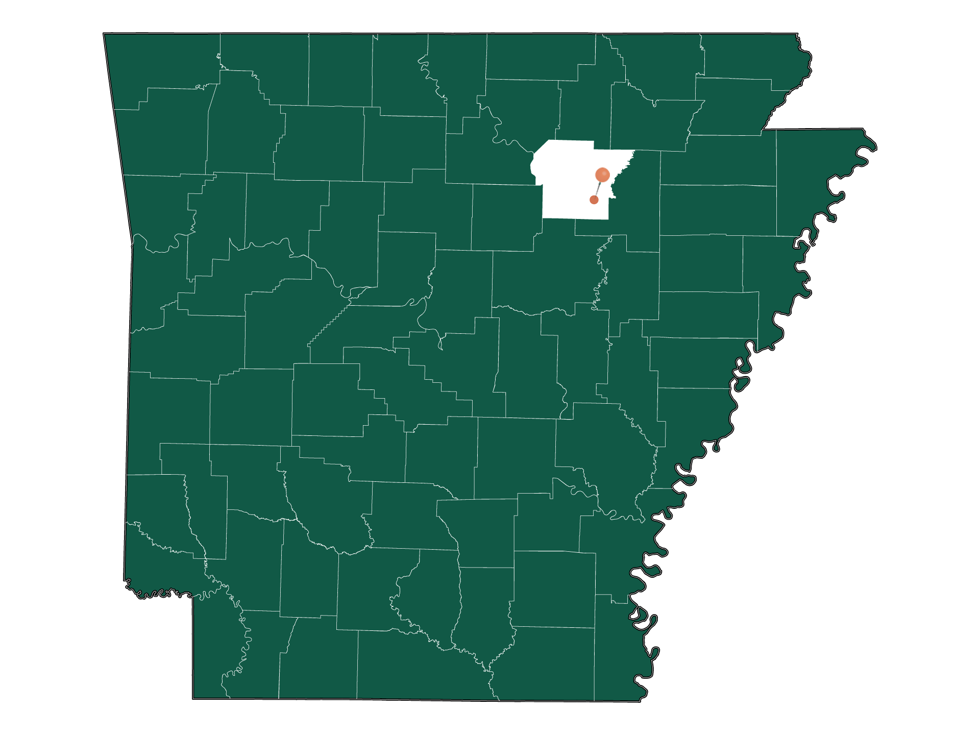 Zip Codes in Oil Trough, Arkansas