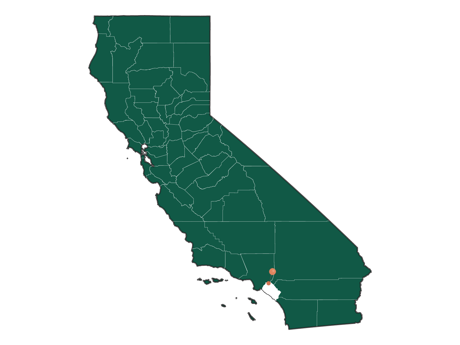 Zip Codes in Brea, California