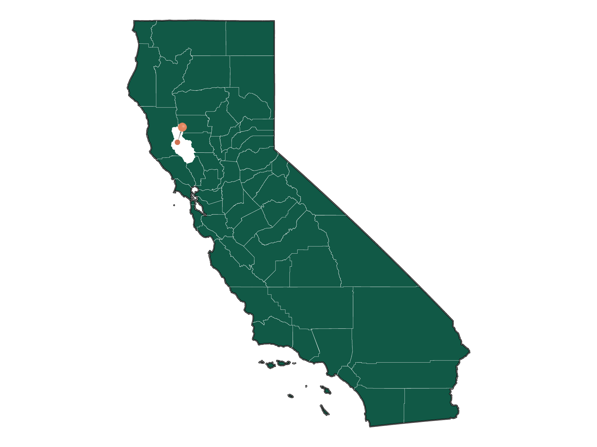 Infrastructure in Upper Lake, California