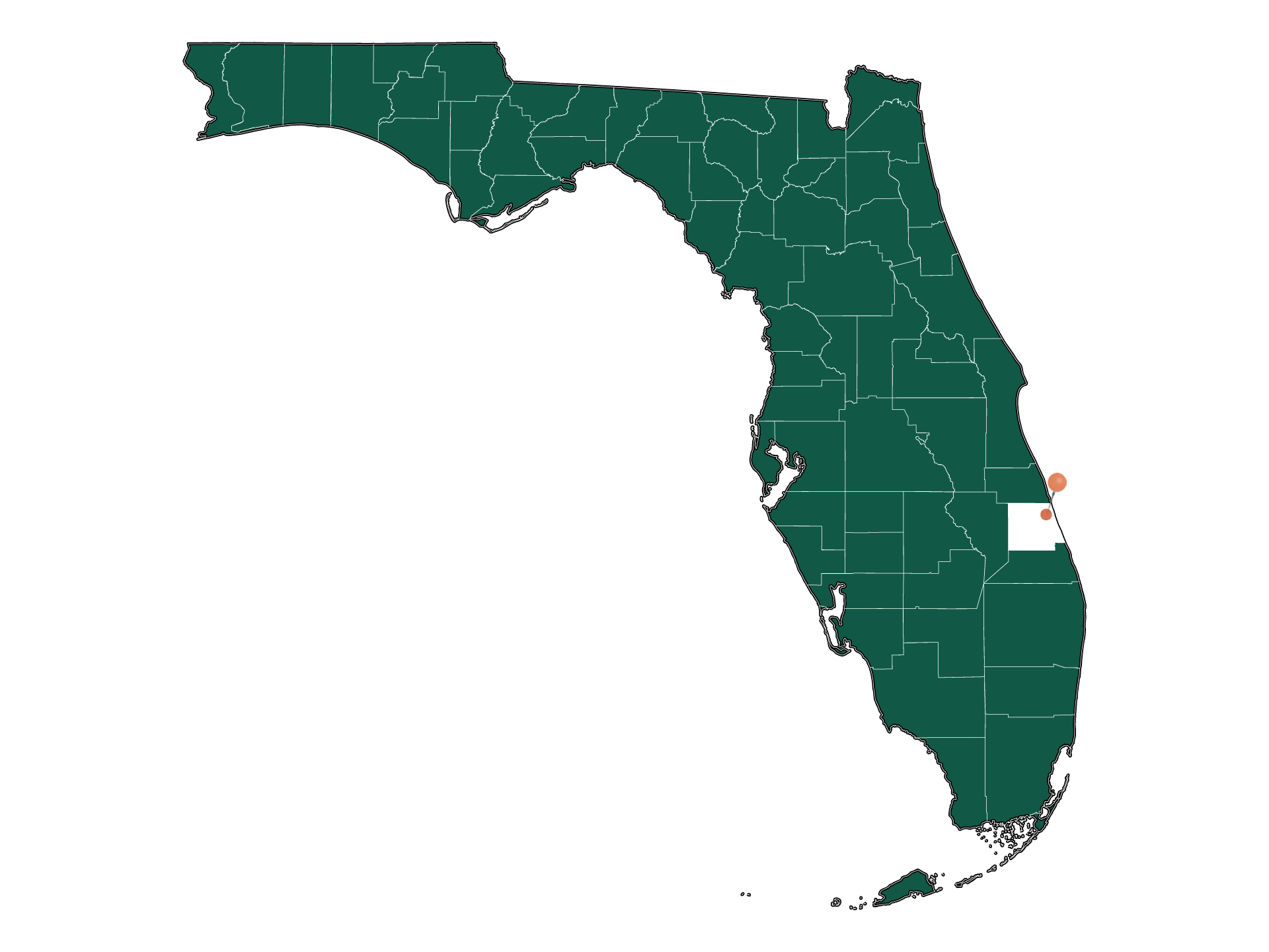 Zip Codes in Fort Pierce North, Florida