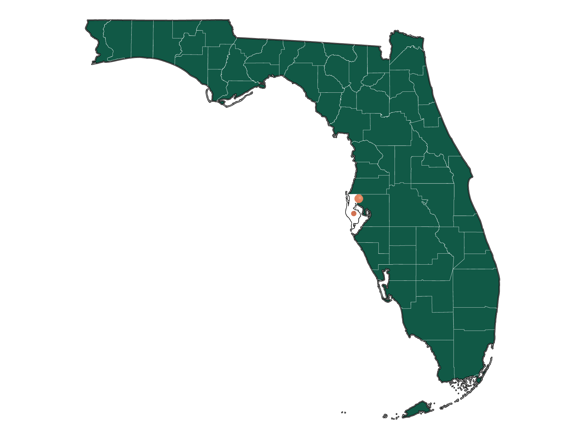 Zip Codes in Pinellas Park, Florida