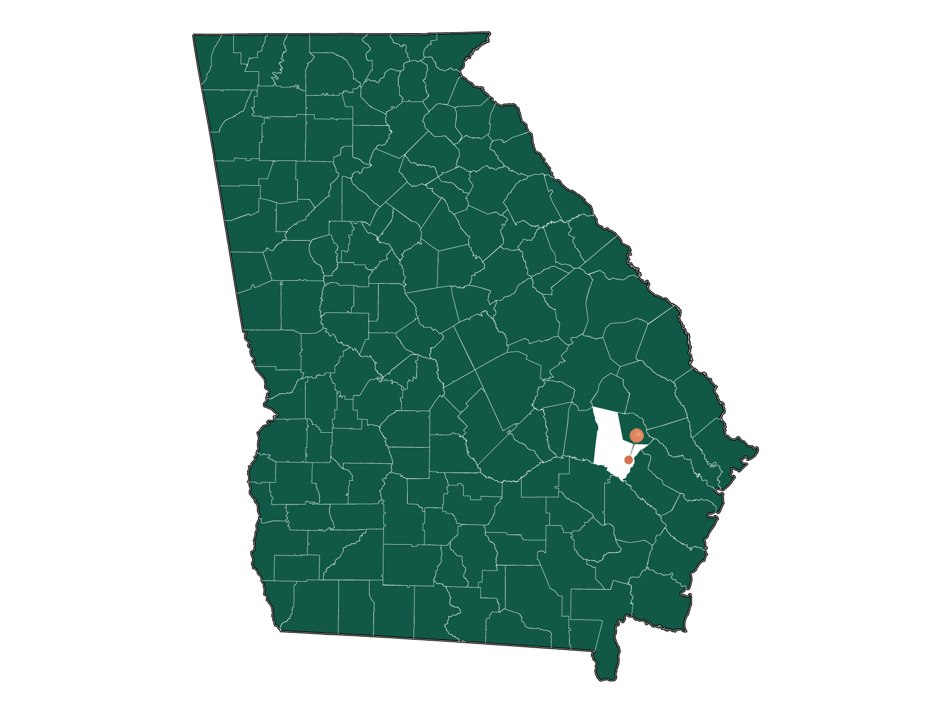 Safety in Glennville, (crime rates and environmental hazards)