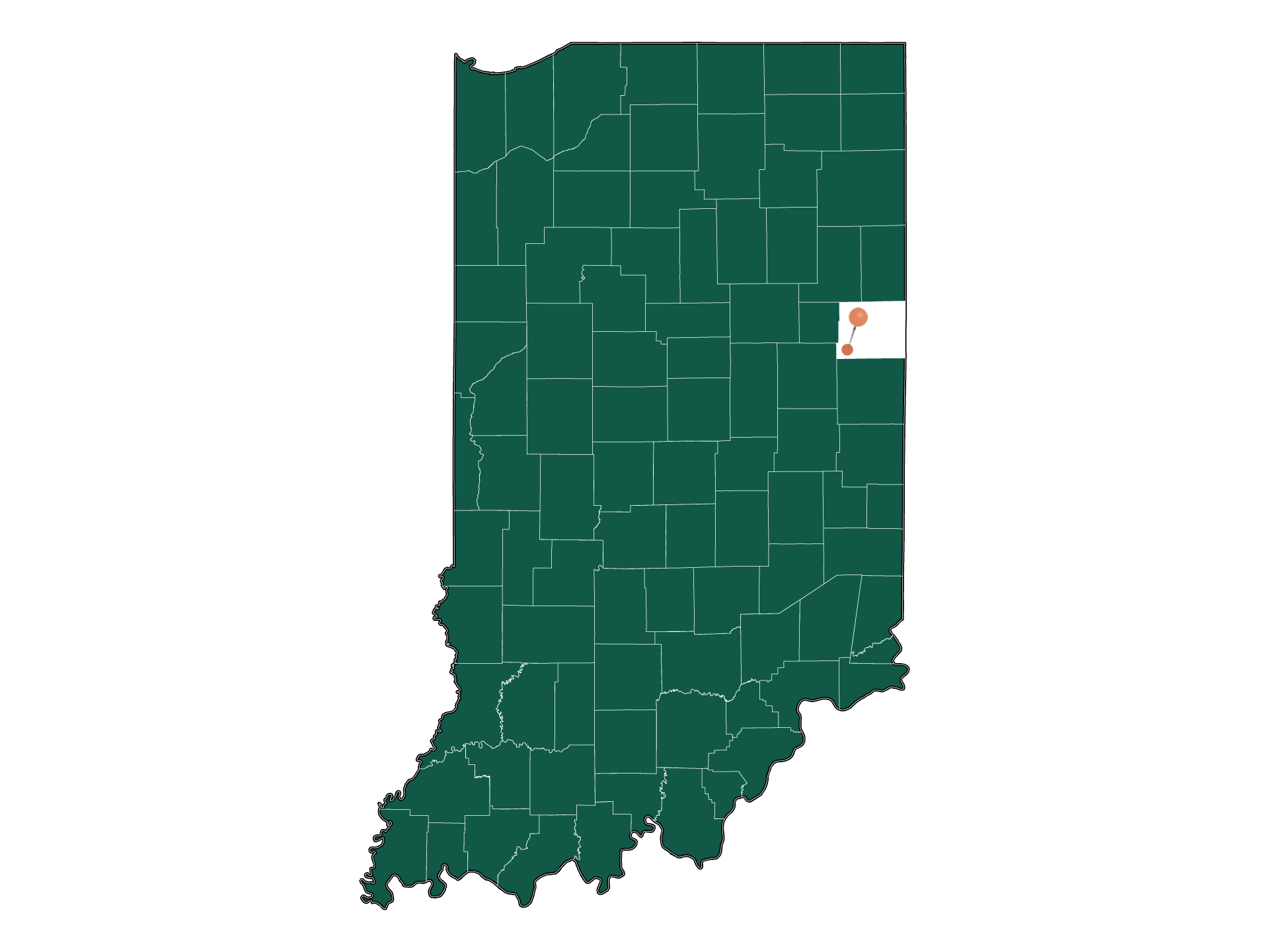 Moving to Redkey, Indiana in 2022