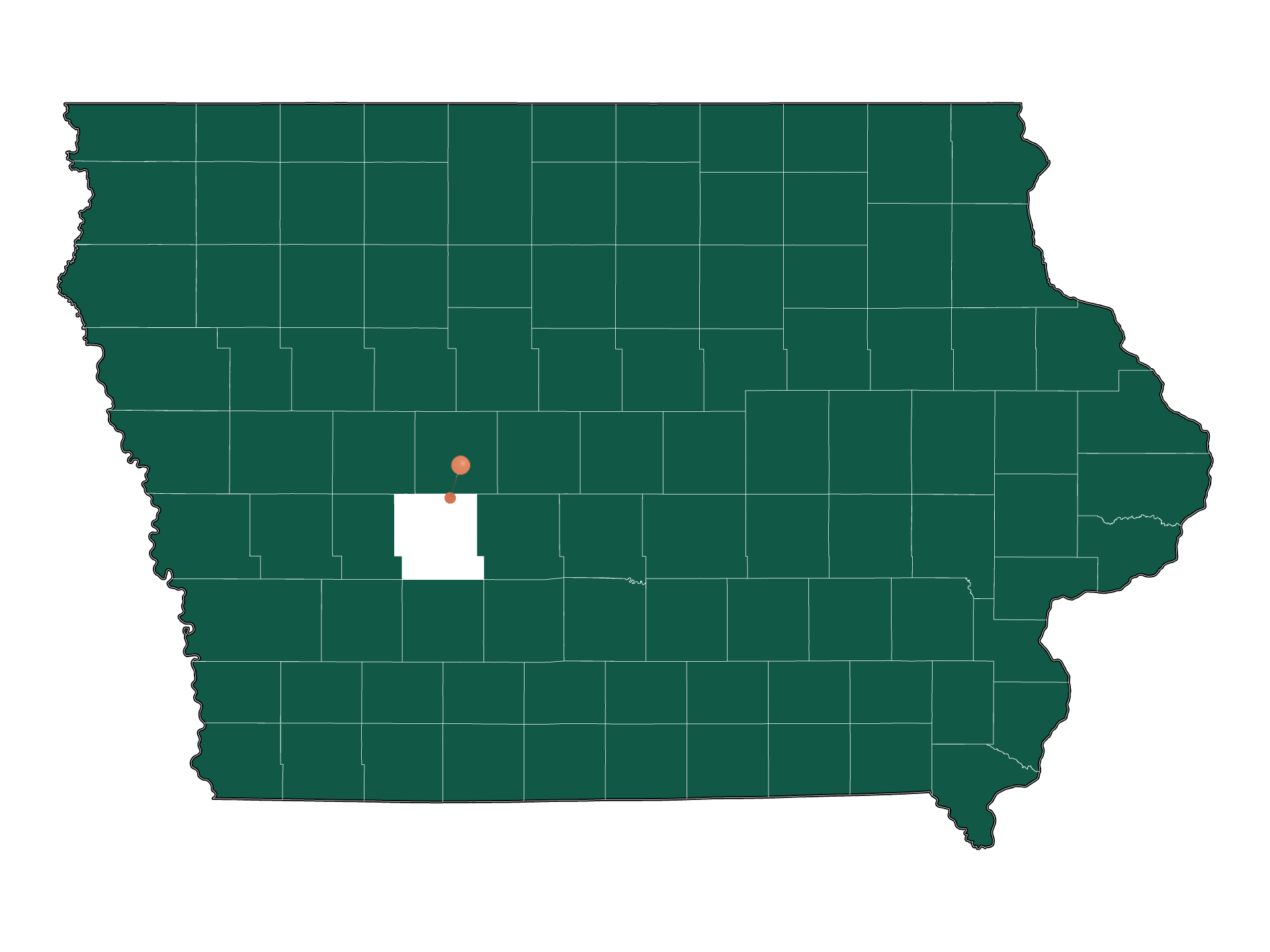 Moving to Bagley, Iowa in 2022