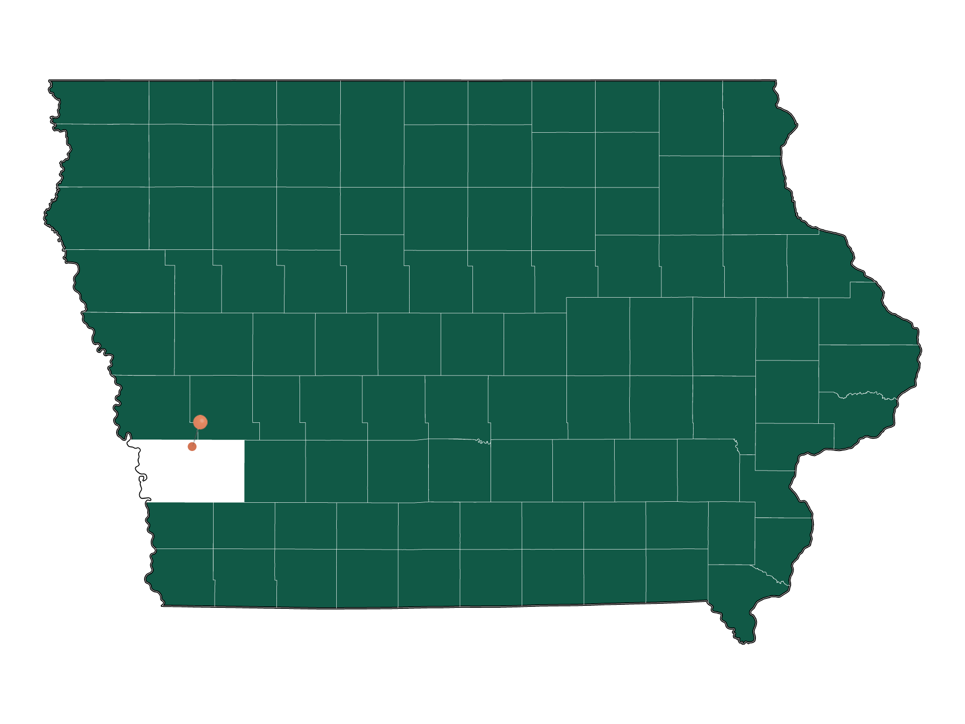 Infrastructure in Minden, Iowa