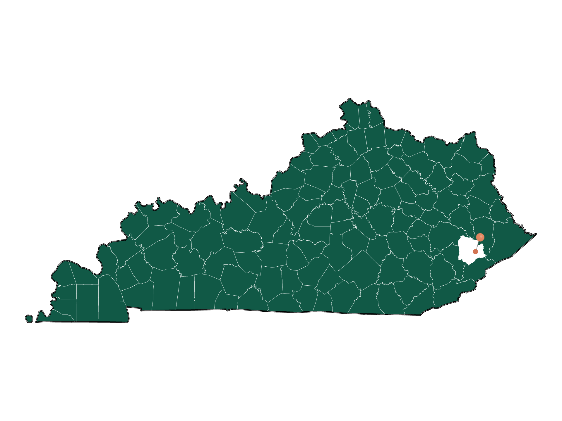 Moving to Pippa Passes, Kentucky in 2022