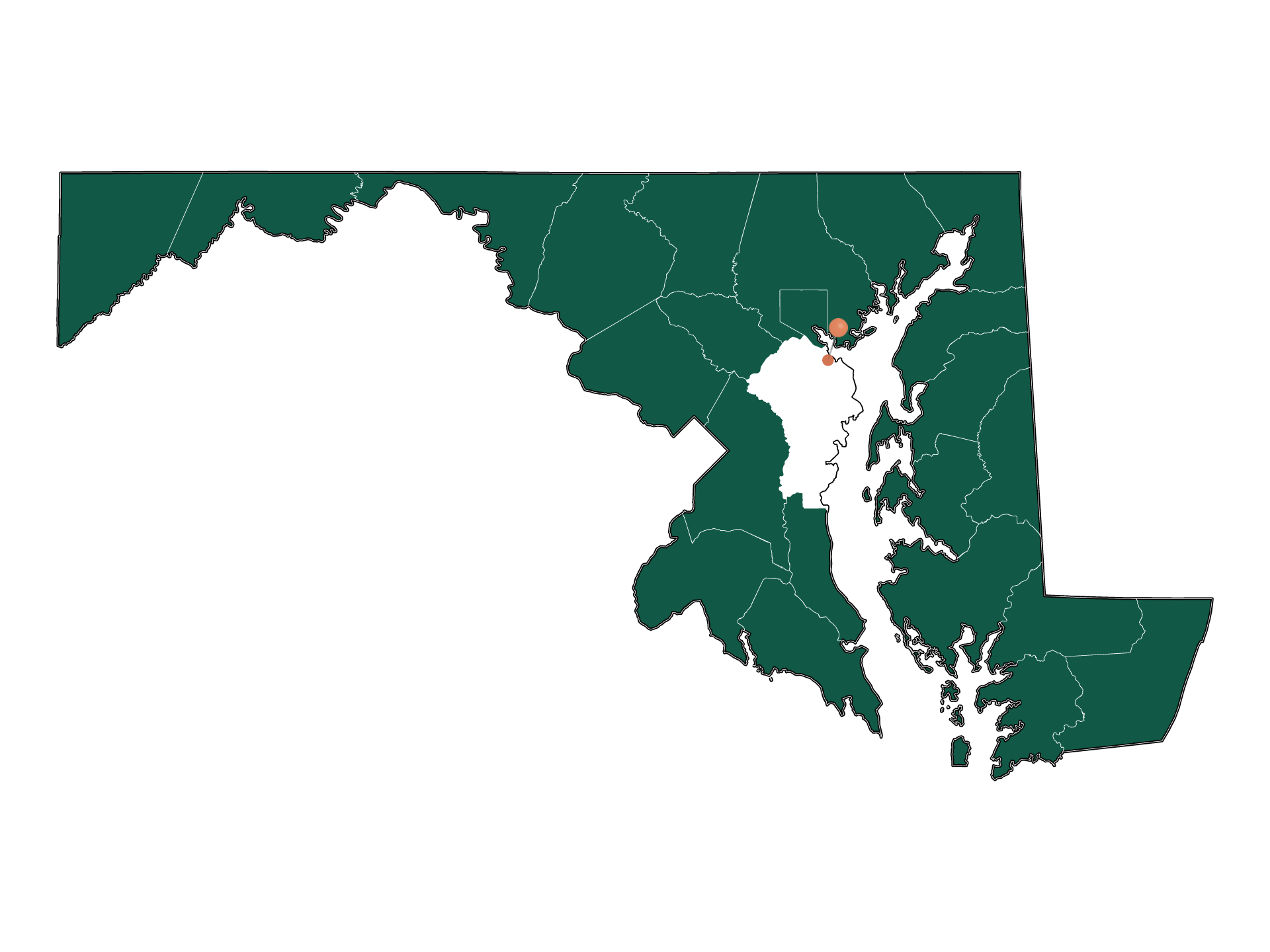 Zip Codes in Riviera Beach, Maryland