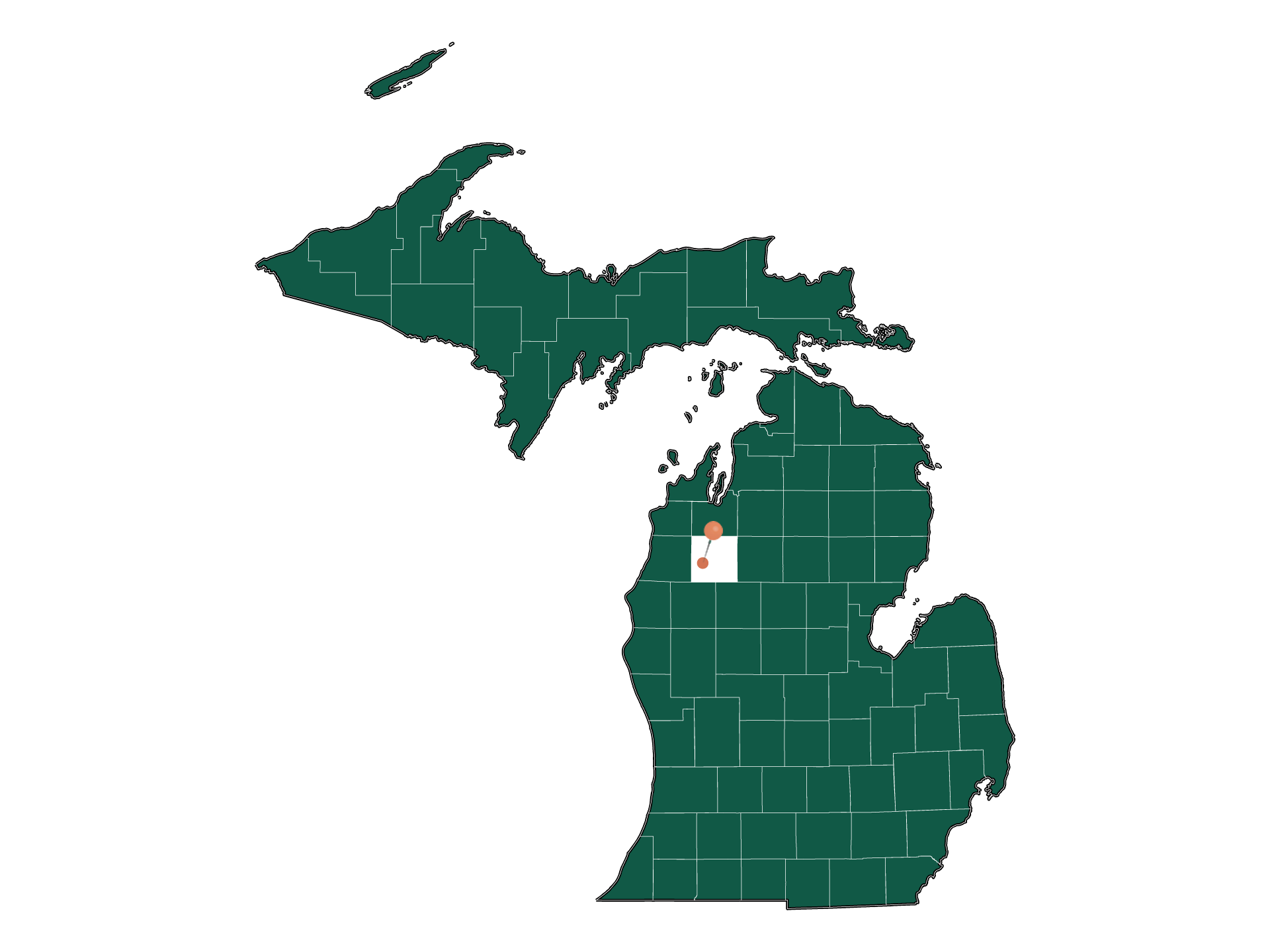 Zip Codes in Harrietta, Michigan