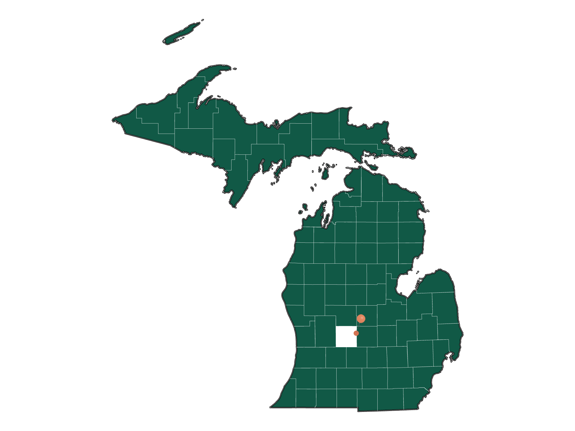 Safety in Pewamo, Michigan (crime rates and environmental hazards)