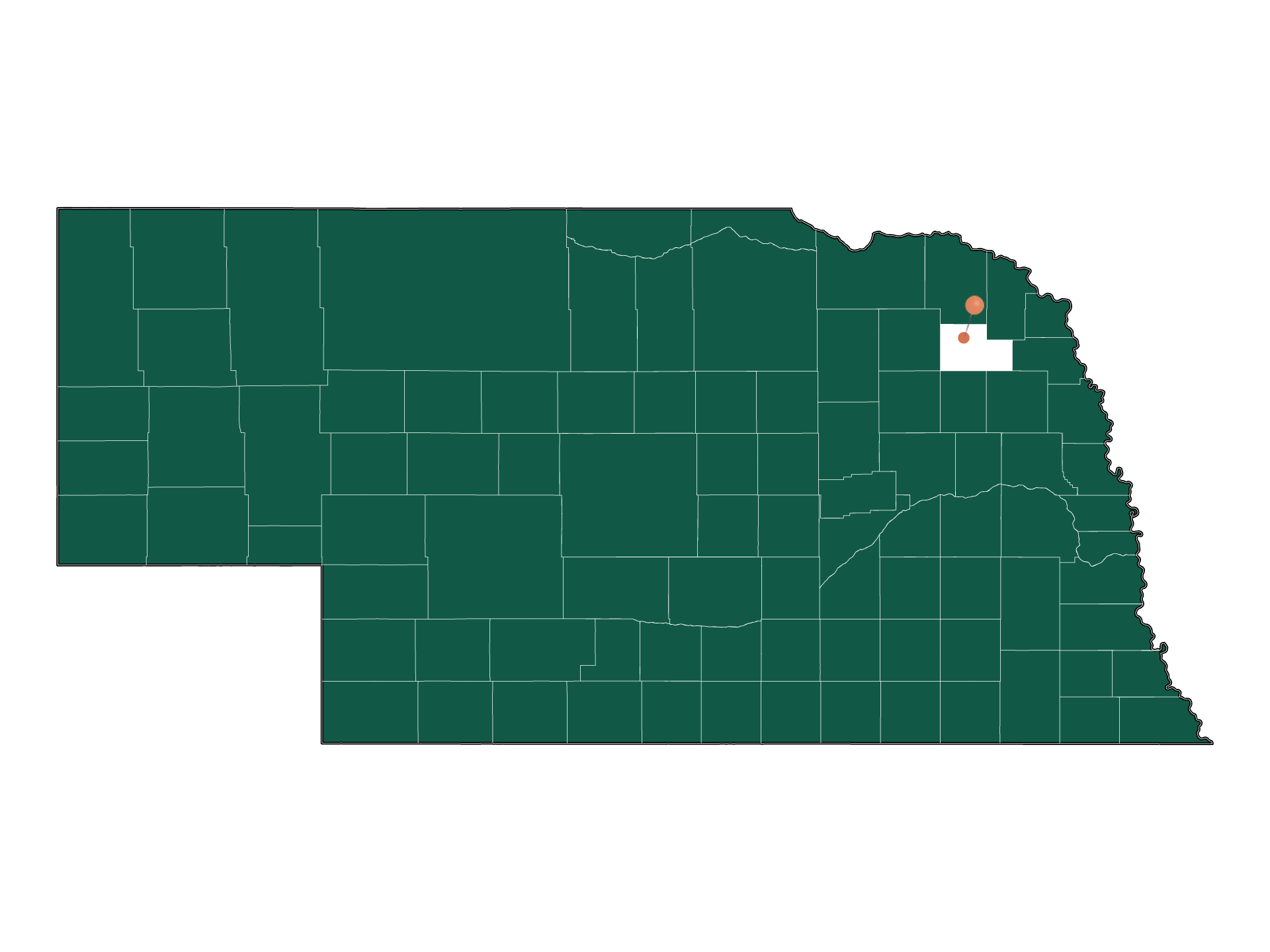 Moving to Carroll, Nebraska in 2022