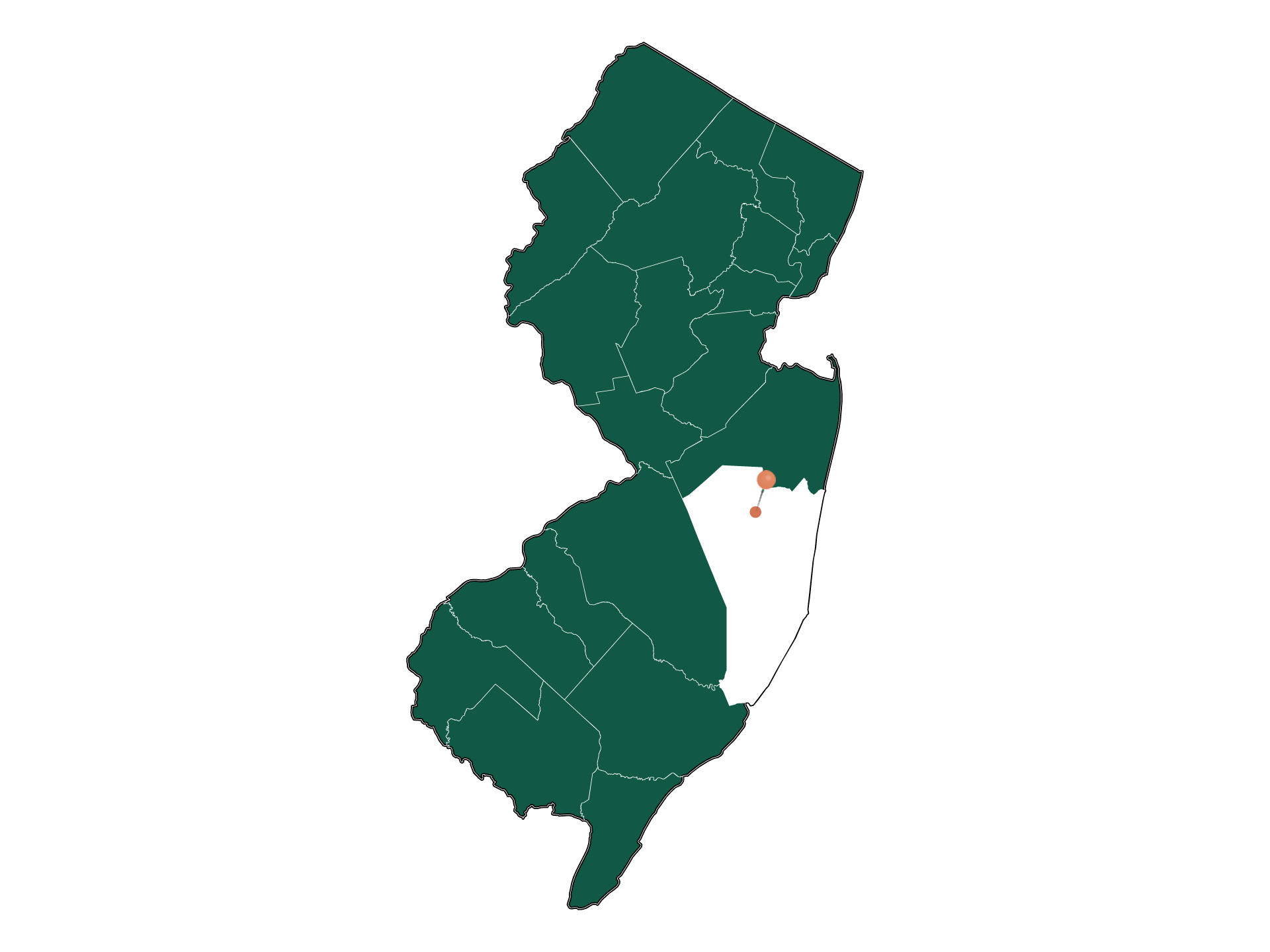 Zip Codes in Cedar Glen West, New Jersey