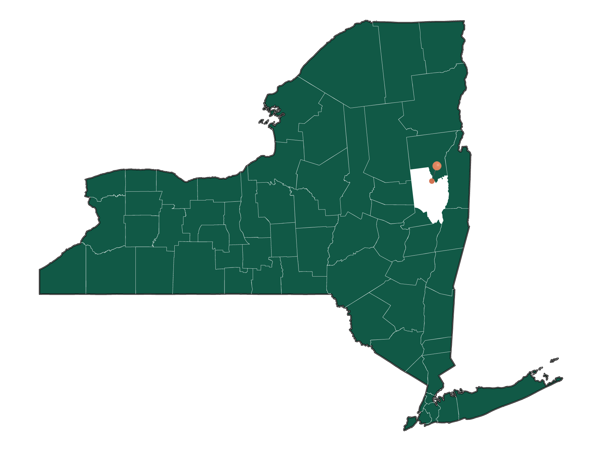 Infrastructure in Corinth, New York