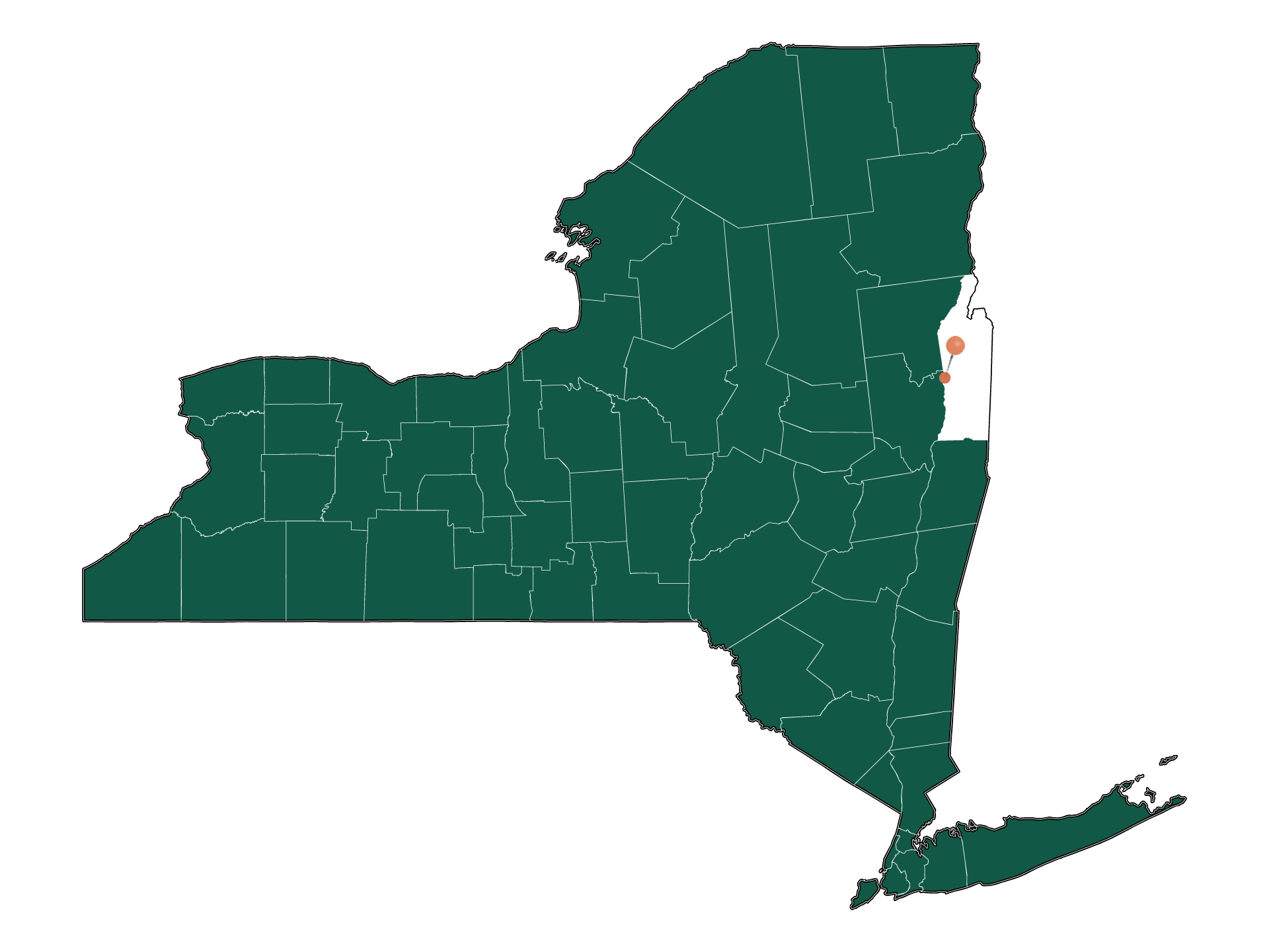 Moving to Fort Edward, New York in 2022