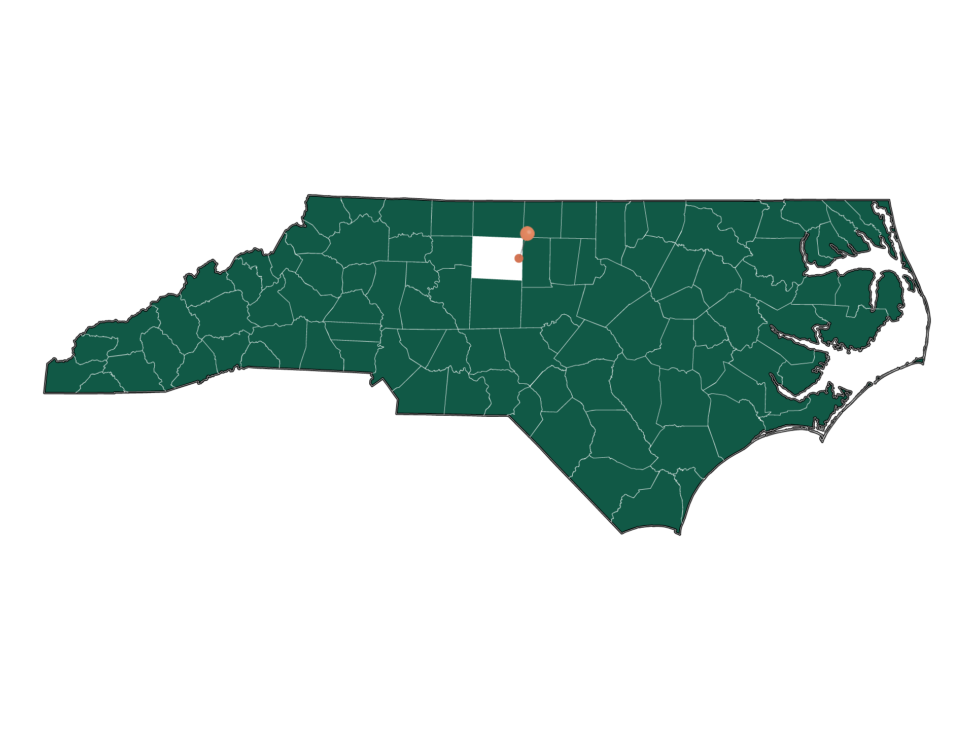 Infrastructure in Whitsett, North Carolina