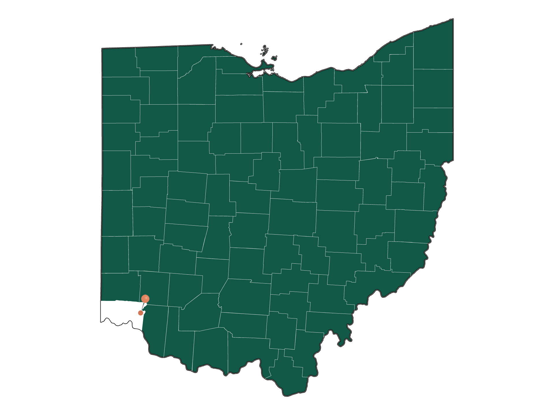 Zip Codes in The Village of Indian Hill, Ohio