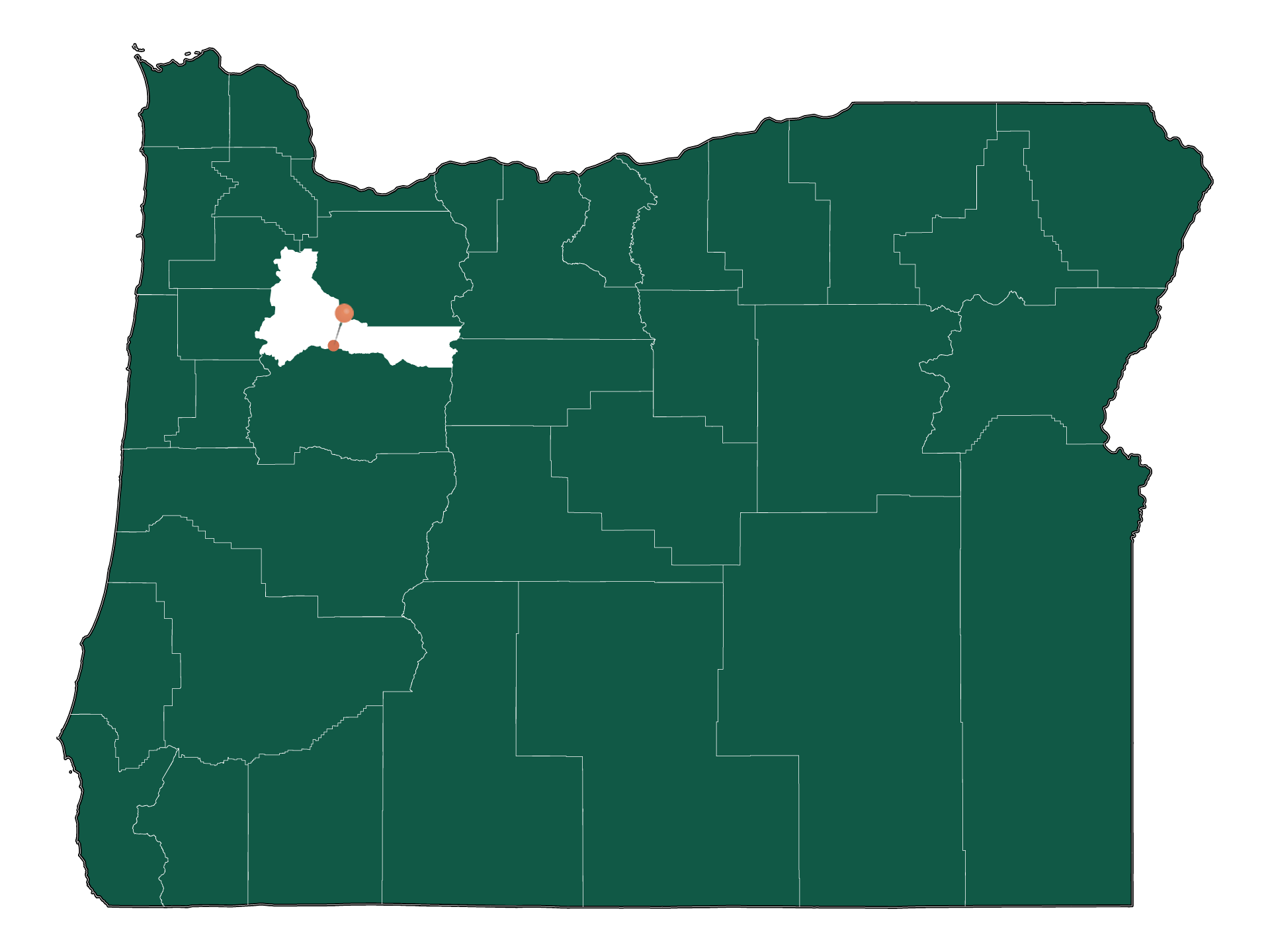 Infrastructure in Mehama, Oregon
