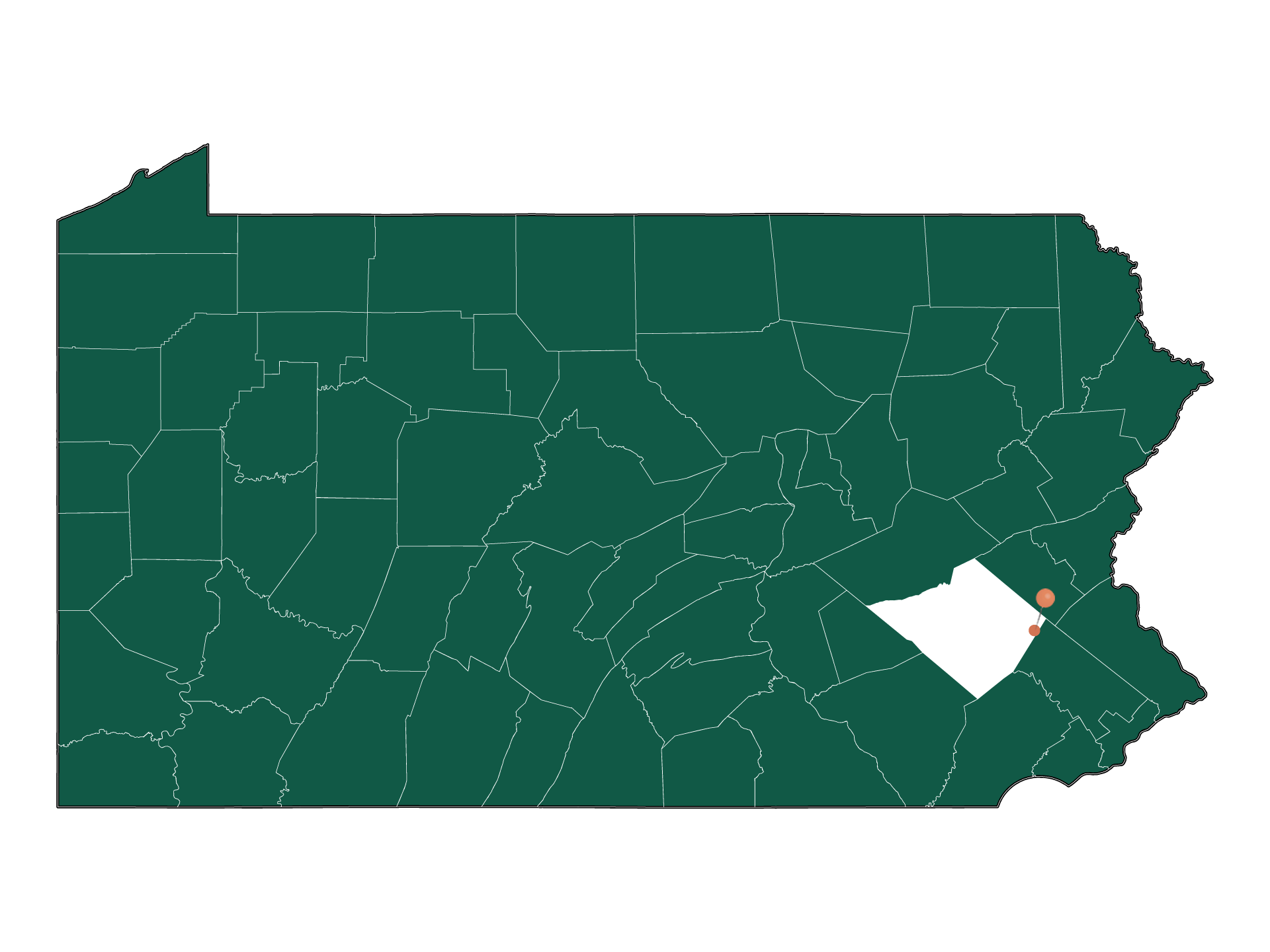 Infrastructure in Bally, Pennsylvania