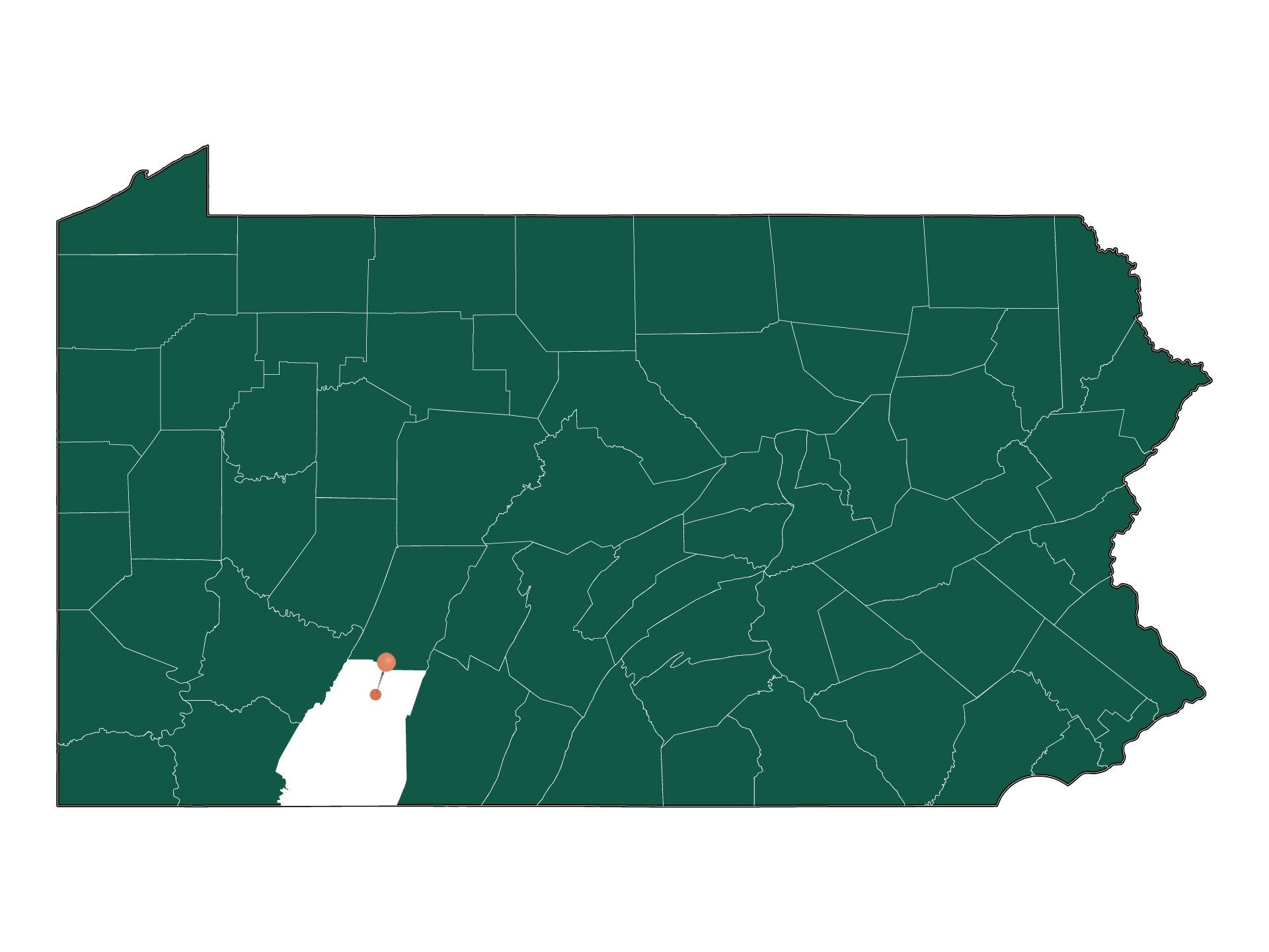 Infrastructure in Hooversville, Pennsylvania