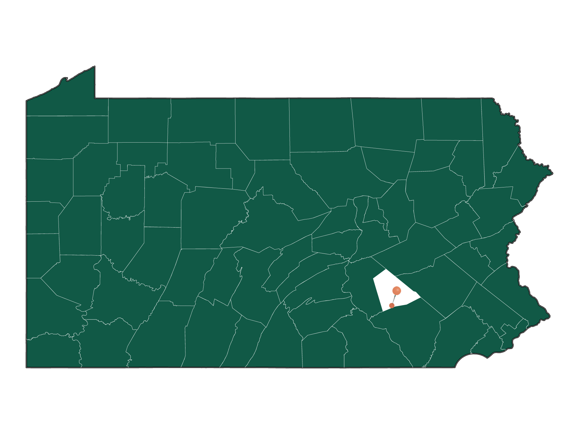 Moving to Mount Gretna borough, Pennsylvania in 2022