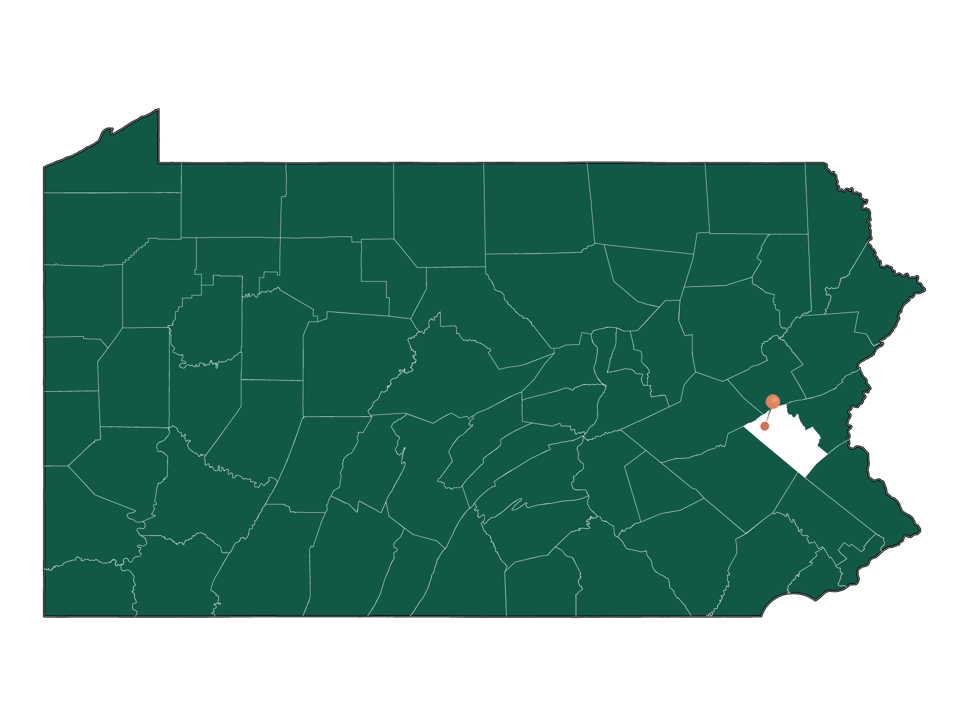 Infrastructure in New Tripoli, Pennsylvania