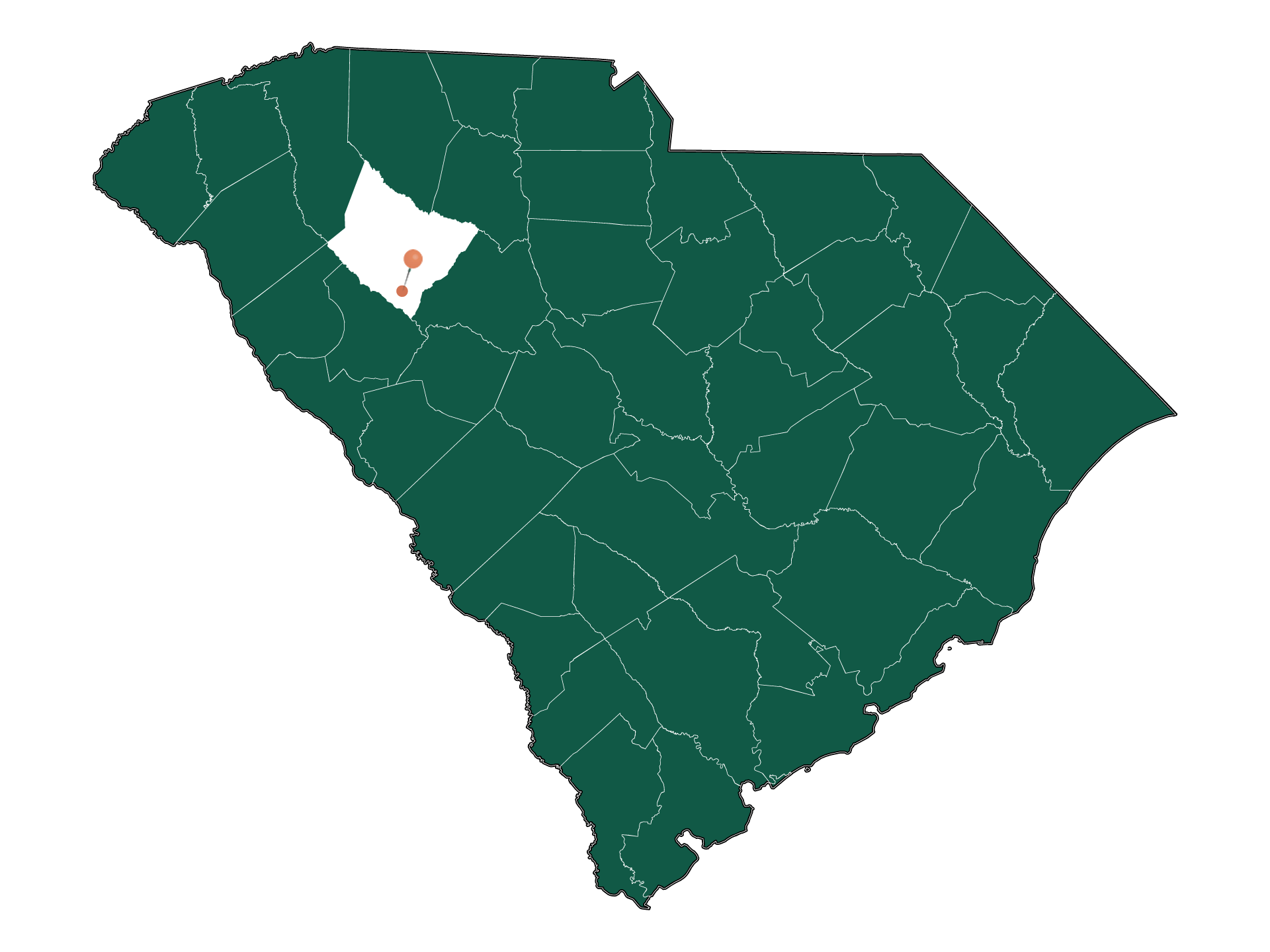 Infrastructure in Cross Hill, South Carolina