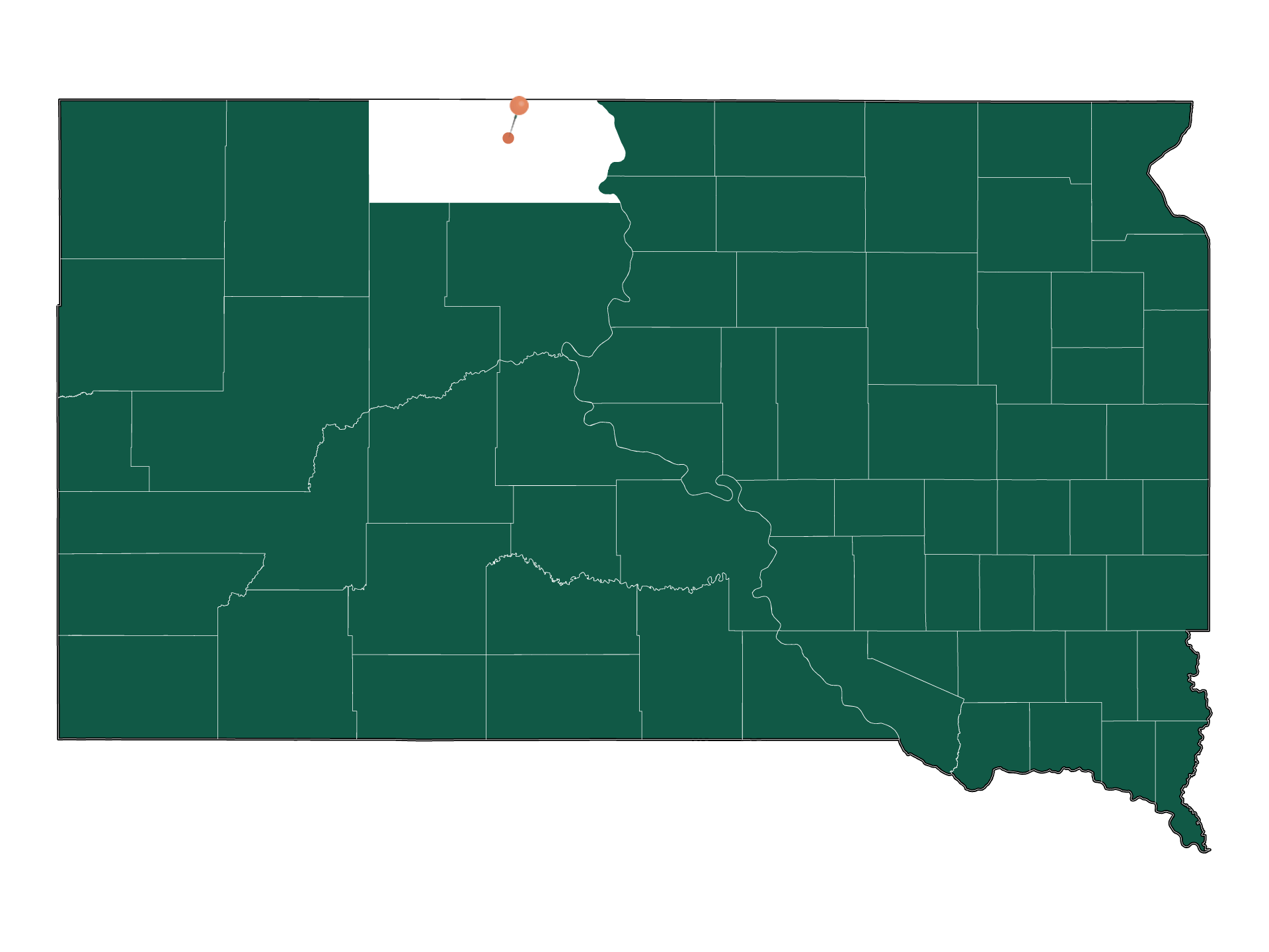 Zip Codes in Bullhead, South Dakota