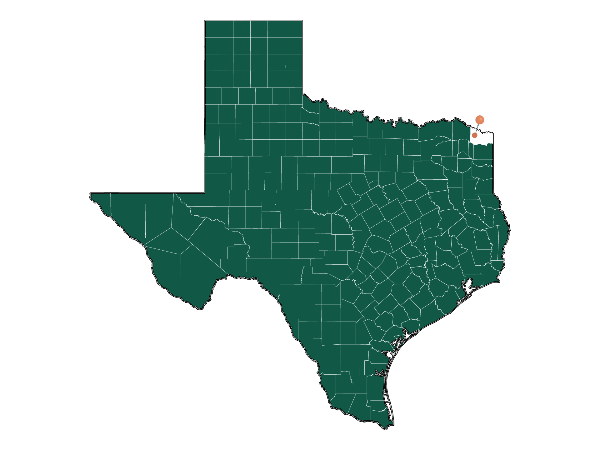 Infrastructure in De Kalb, Texas