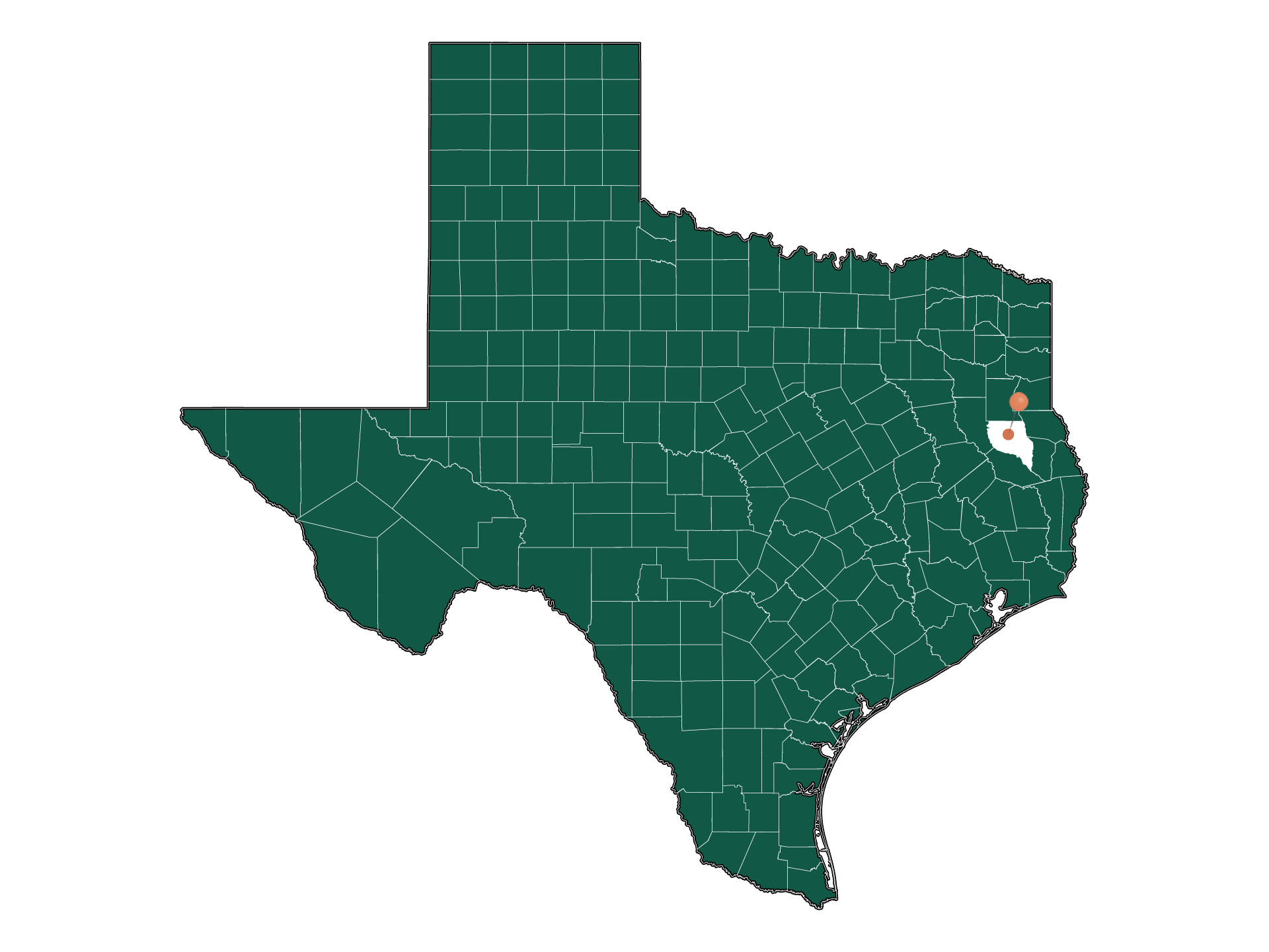 Zip Codes in Redfield, Texas