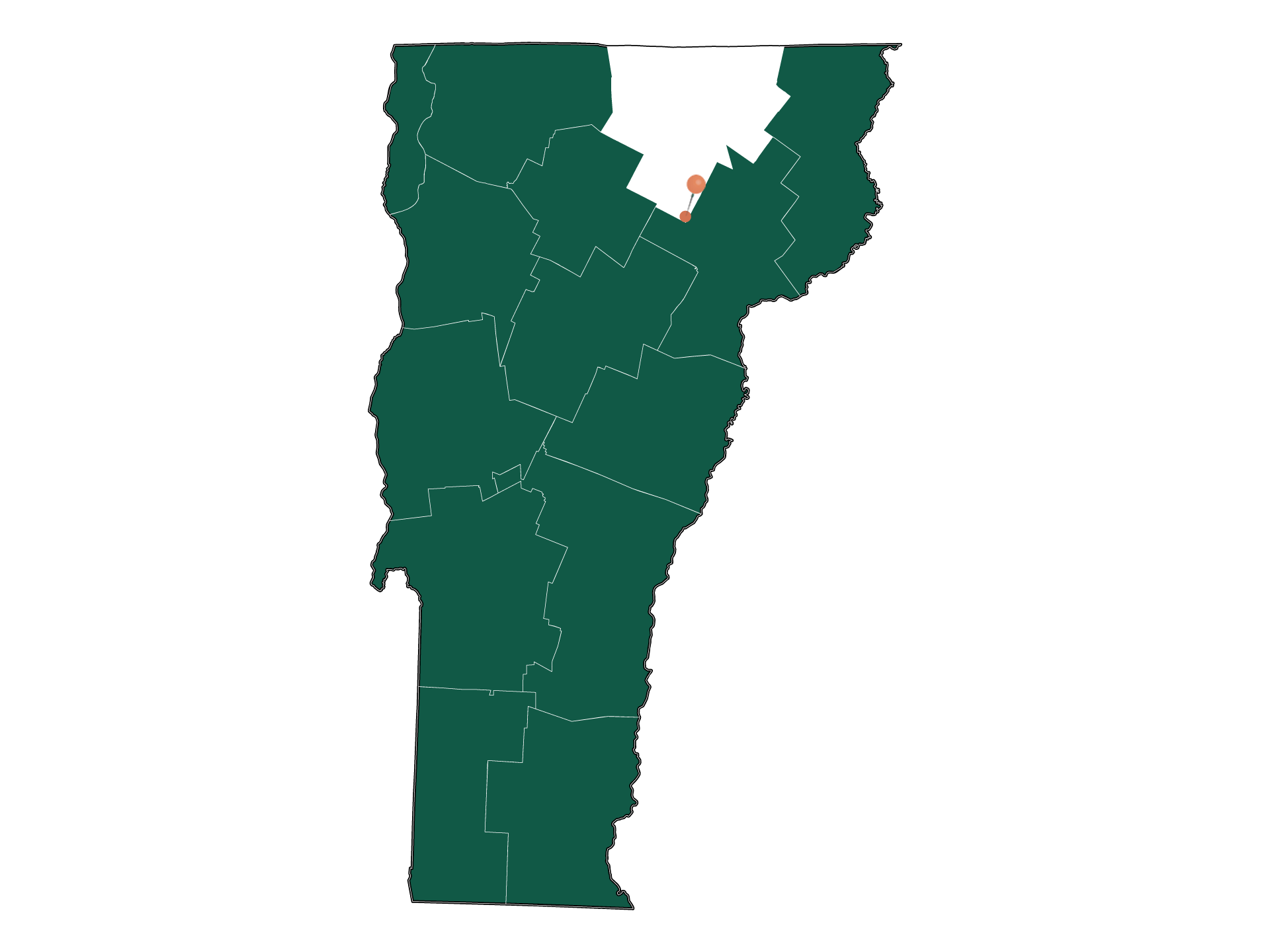 Infrastructure in Greensboro Bend, Vermont