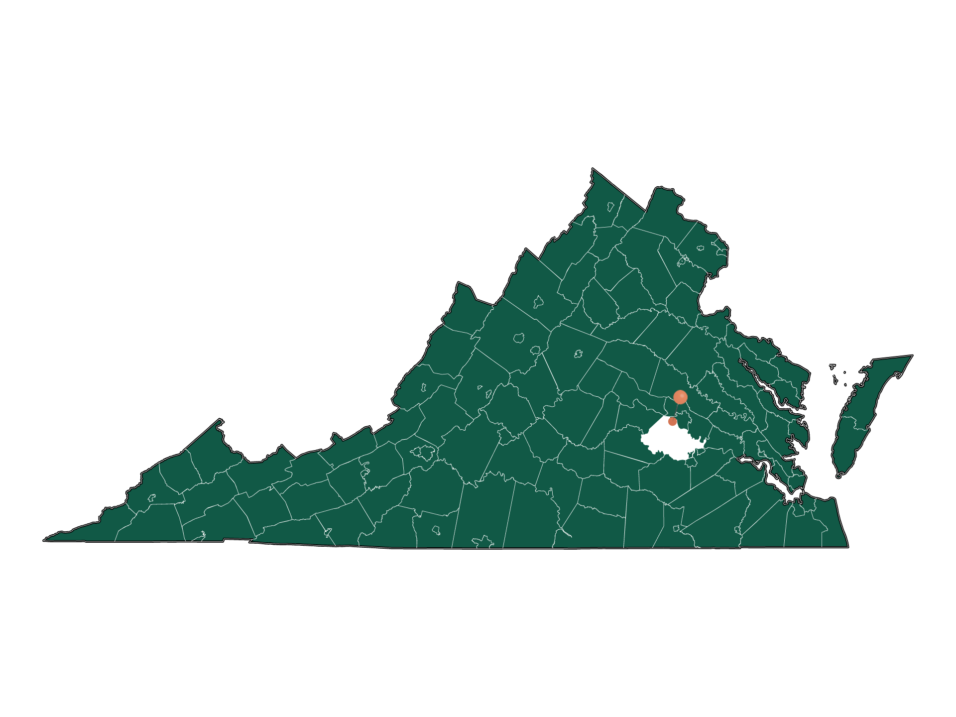 Infrastructure in Bon Air, Virginia