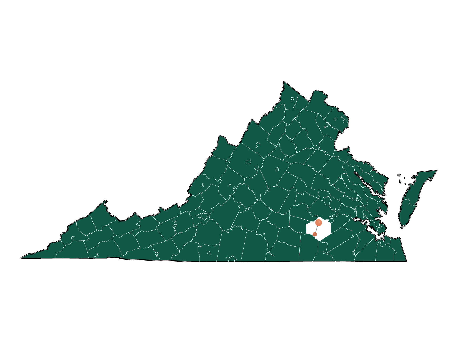 Infrastructure in McKenney, Virginia