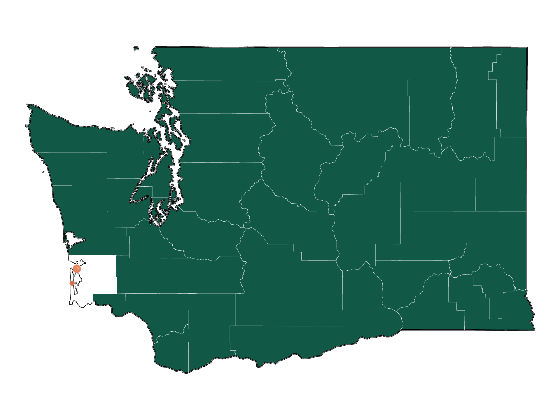 Zip Codes in Ocean Park, Washington