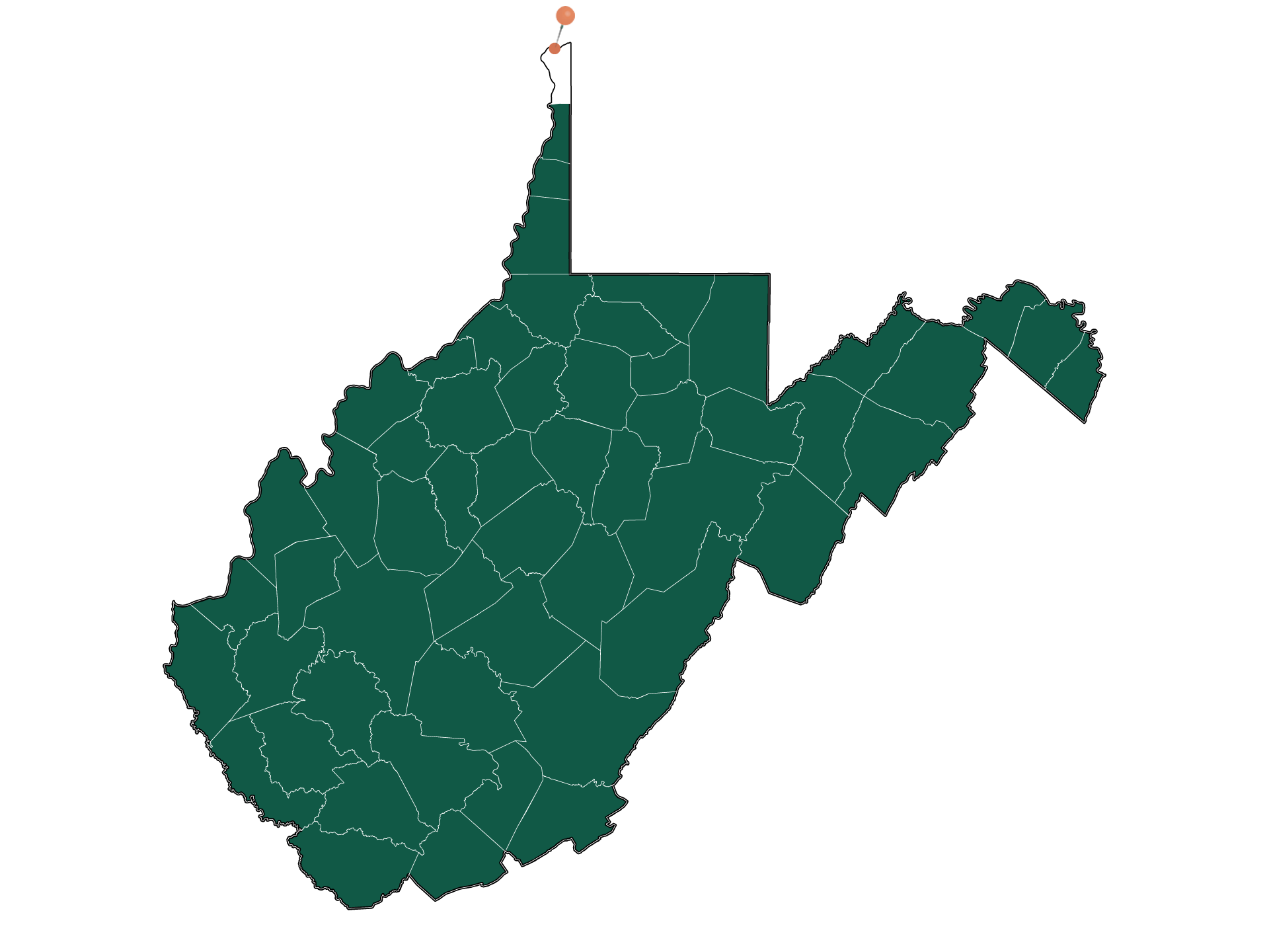 Moving to Newell, West Virginia in 2022