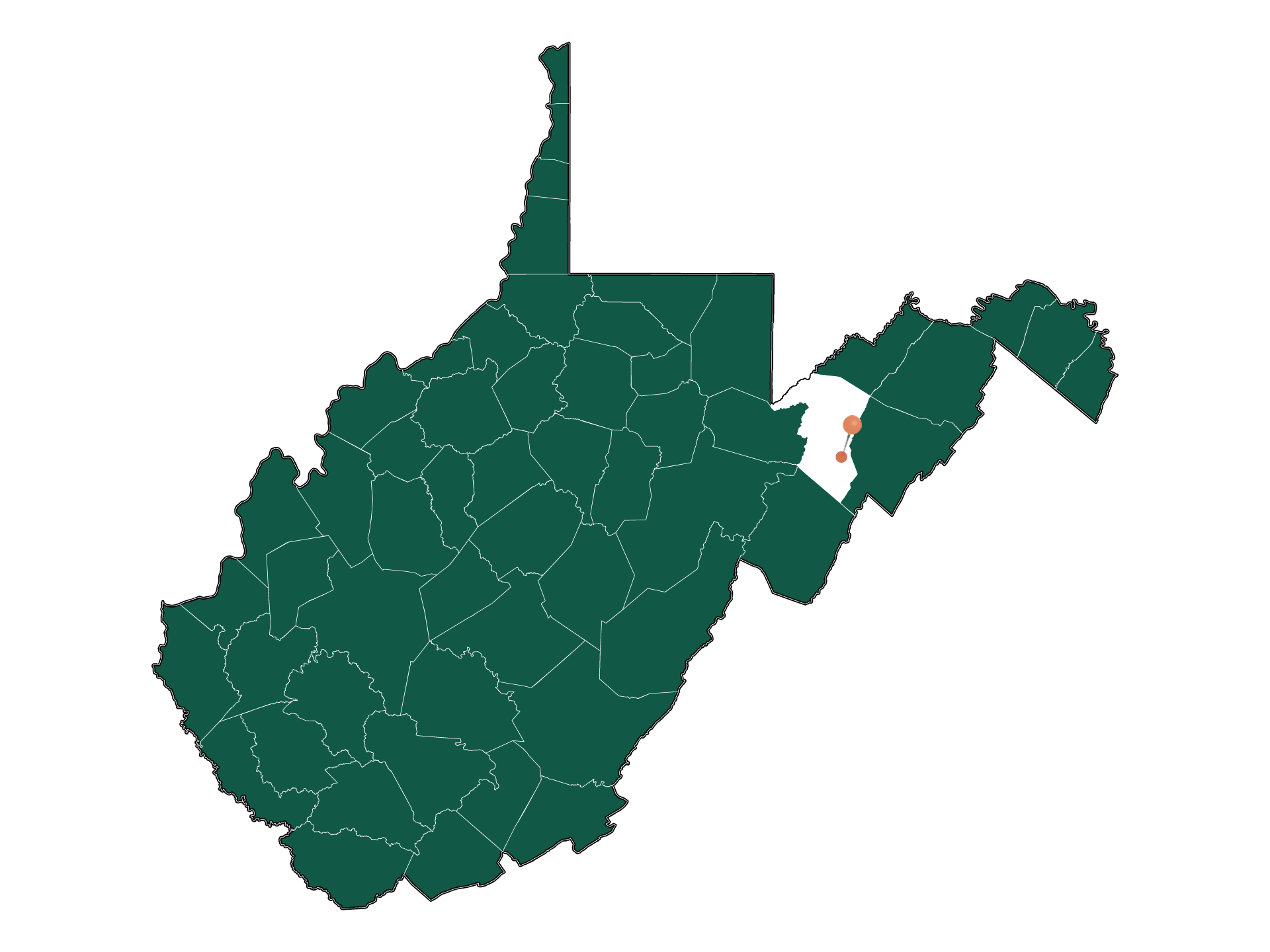Moving to Petersburg, West Virginia in 2022